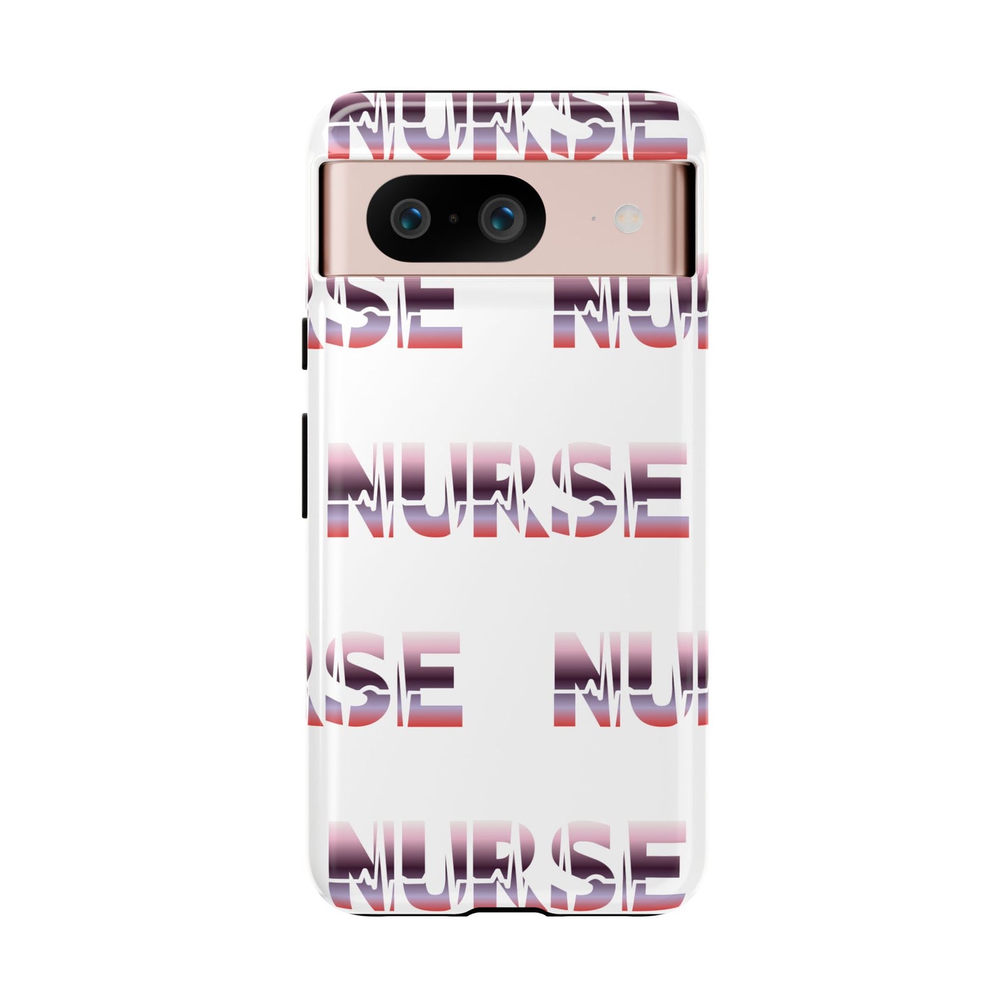 Google Pixel Tough Case - Nurse Pulse - White