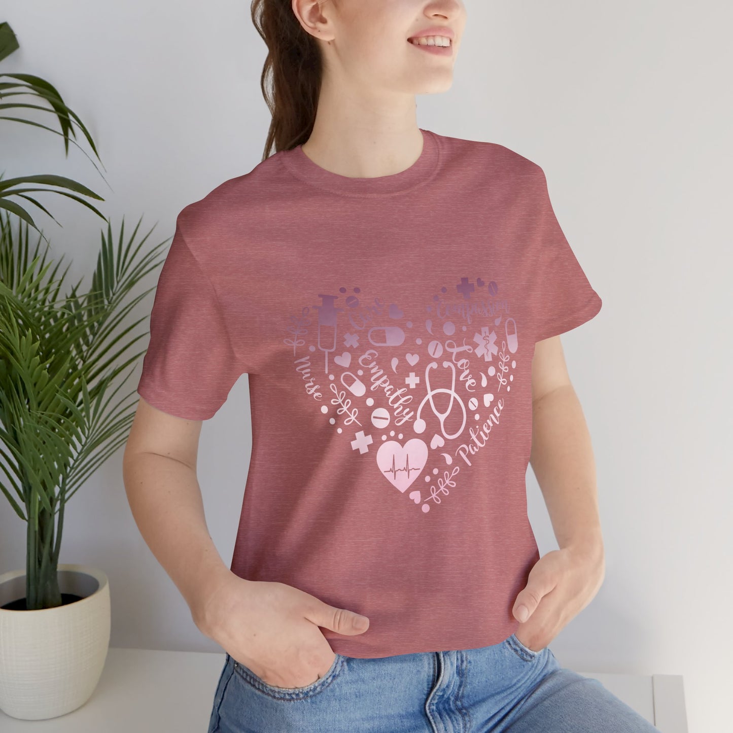 Nurse Heart rose gold
