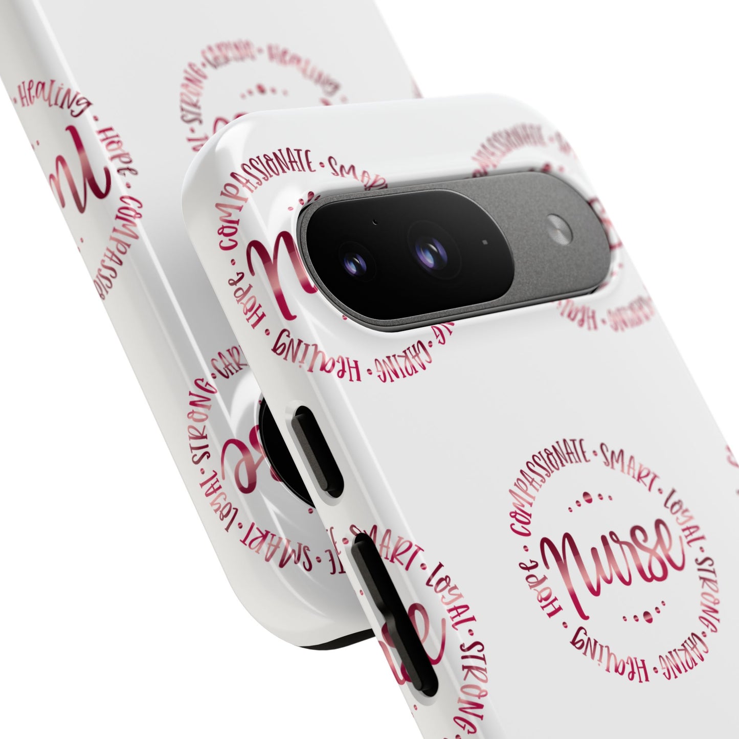 Google Pixel Tough Case - Nurse Circle - White