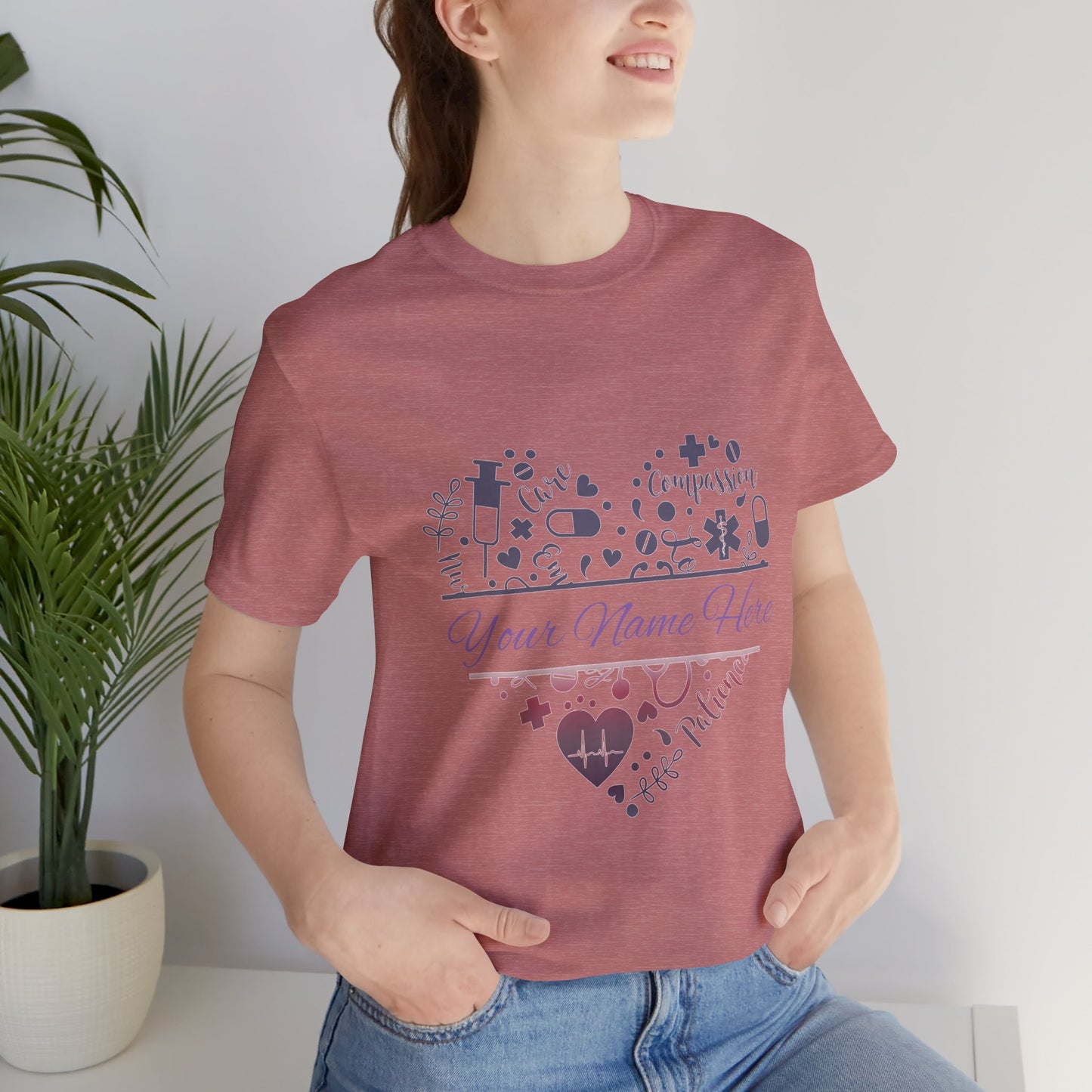 Monogram Heart gradient 2