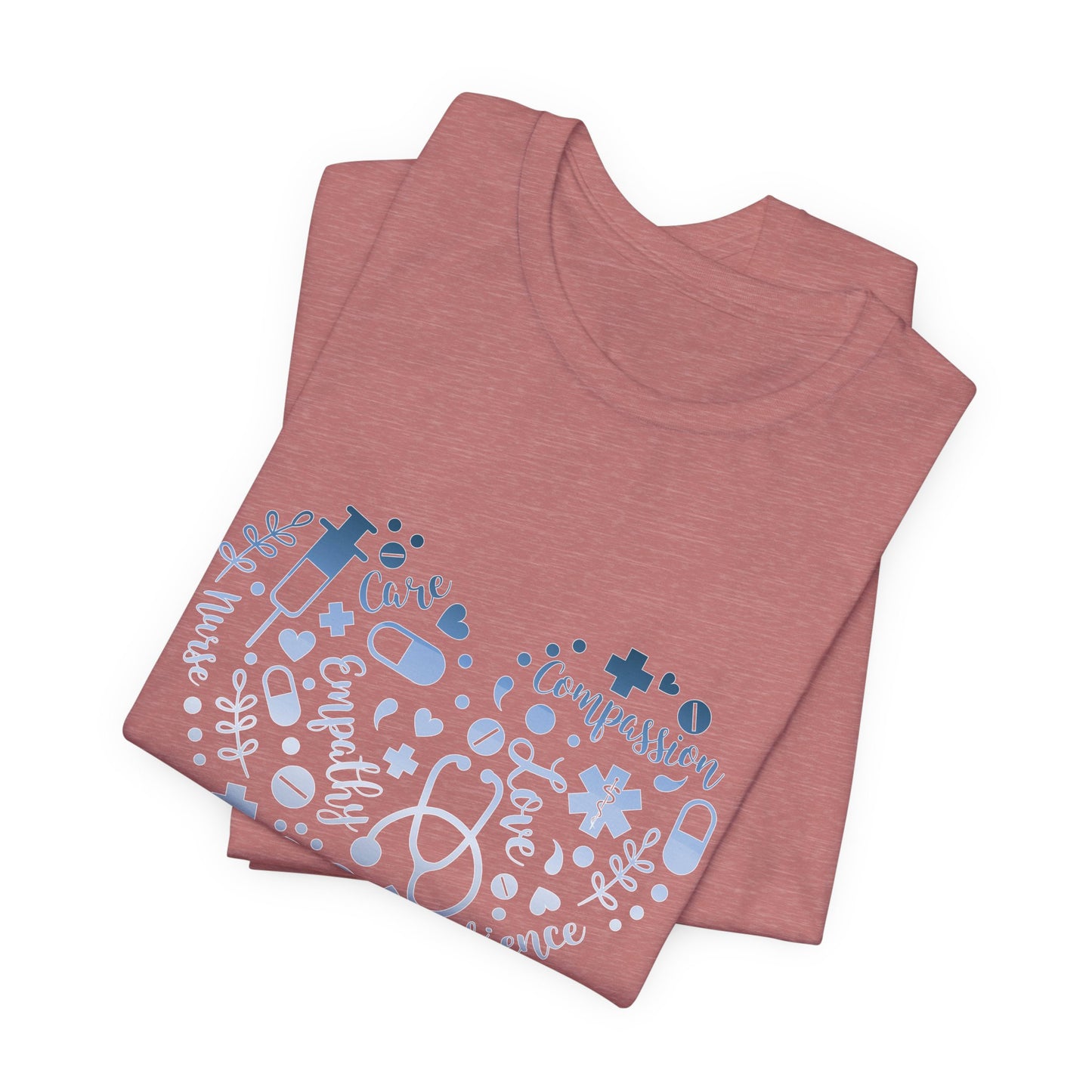 Monogram Heart 1 blue steel
