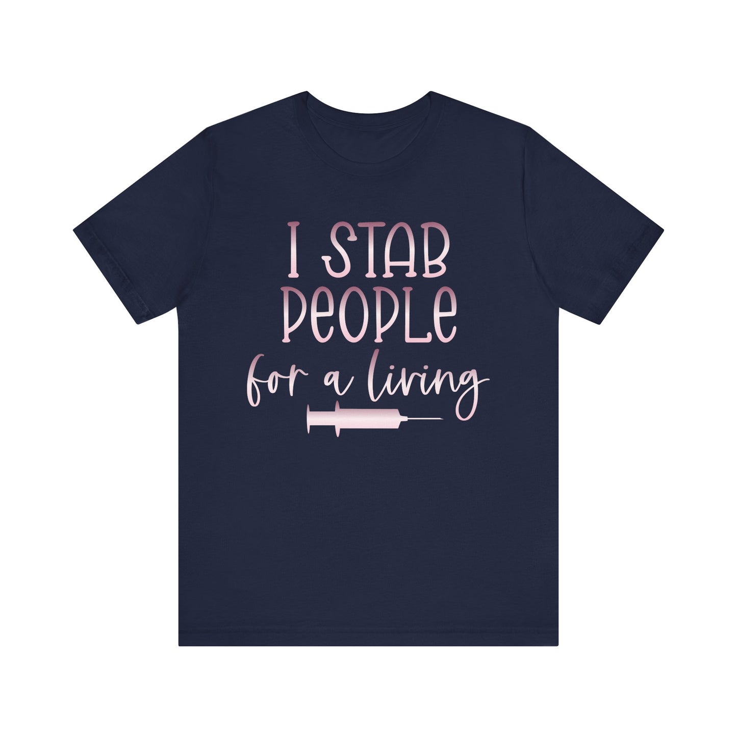 I Stab People For a Living rose gold