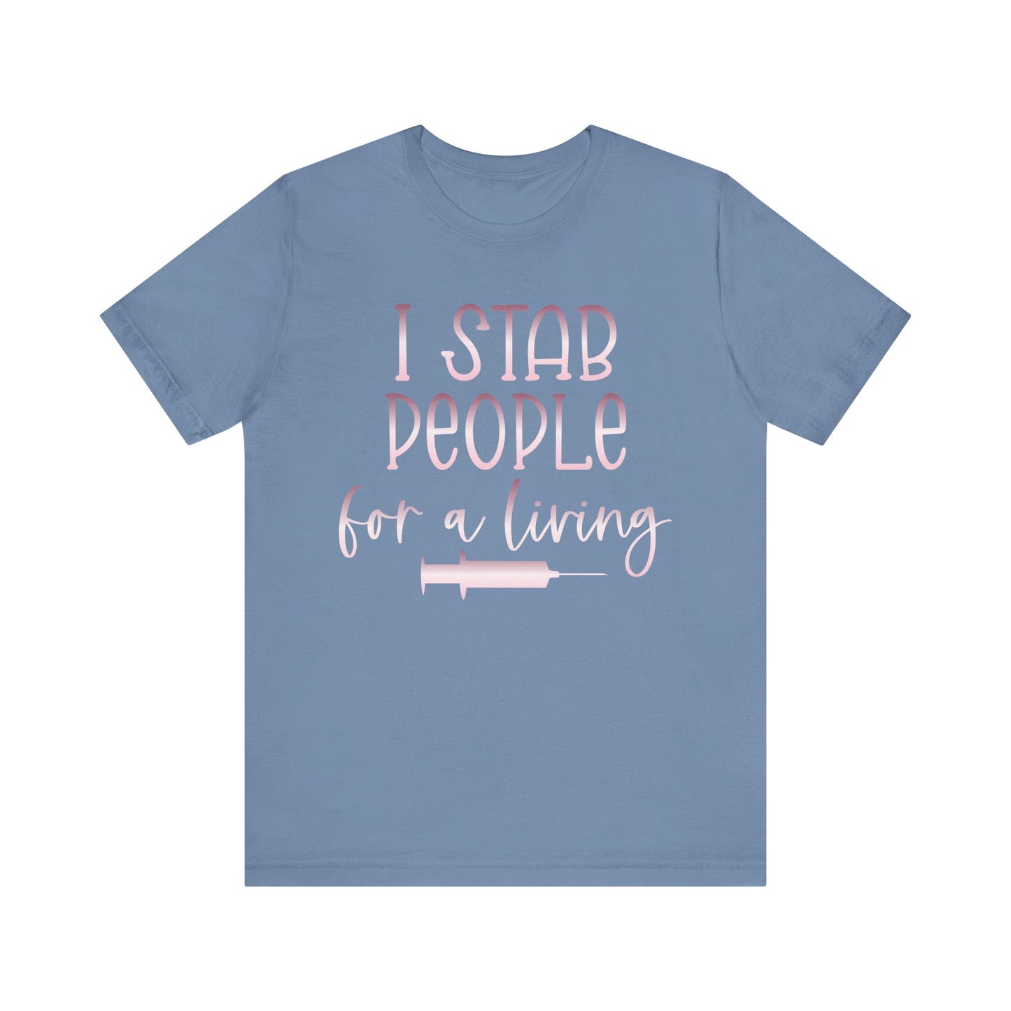 I Stab People For a Living rose gold