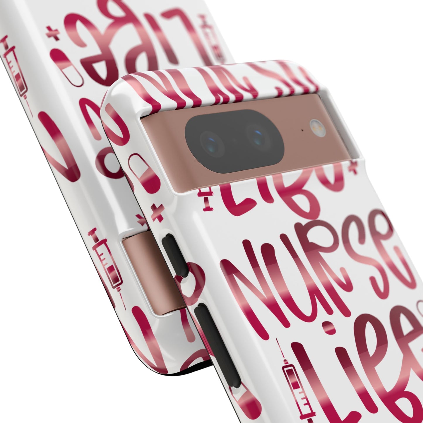 Google Pixel Tough Case - Nurse Life - White