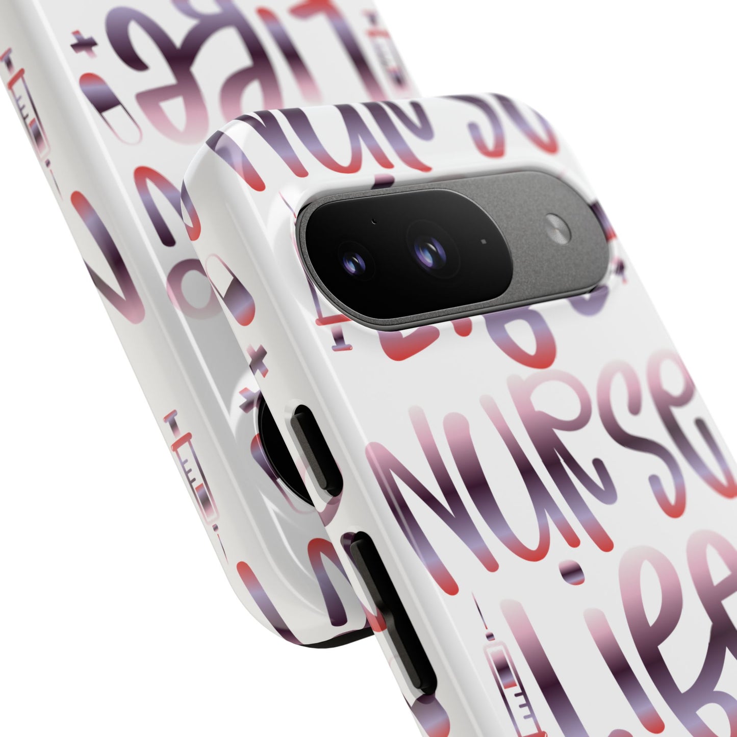 Google Pixel Tough Case - Nurse Life - White