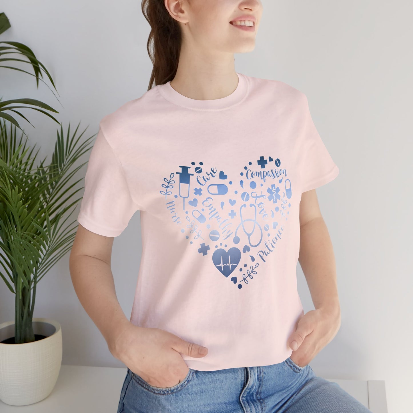 Monogram Heart 1 blue steel