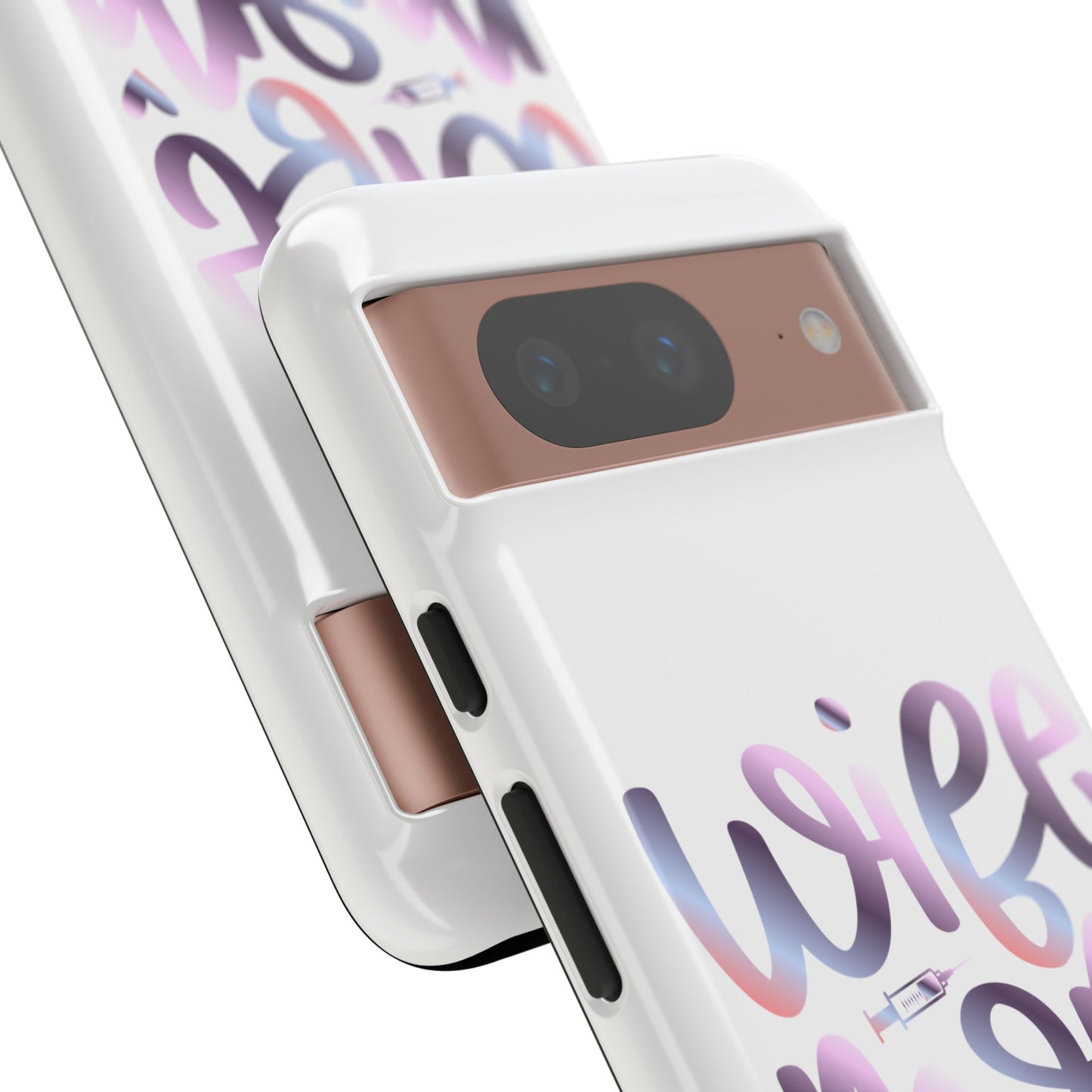 Google Pixel Tough Case - Wife Mom Nurse - White