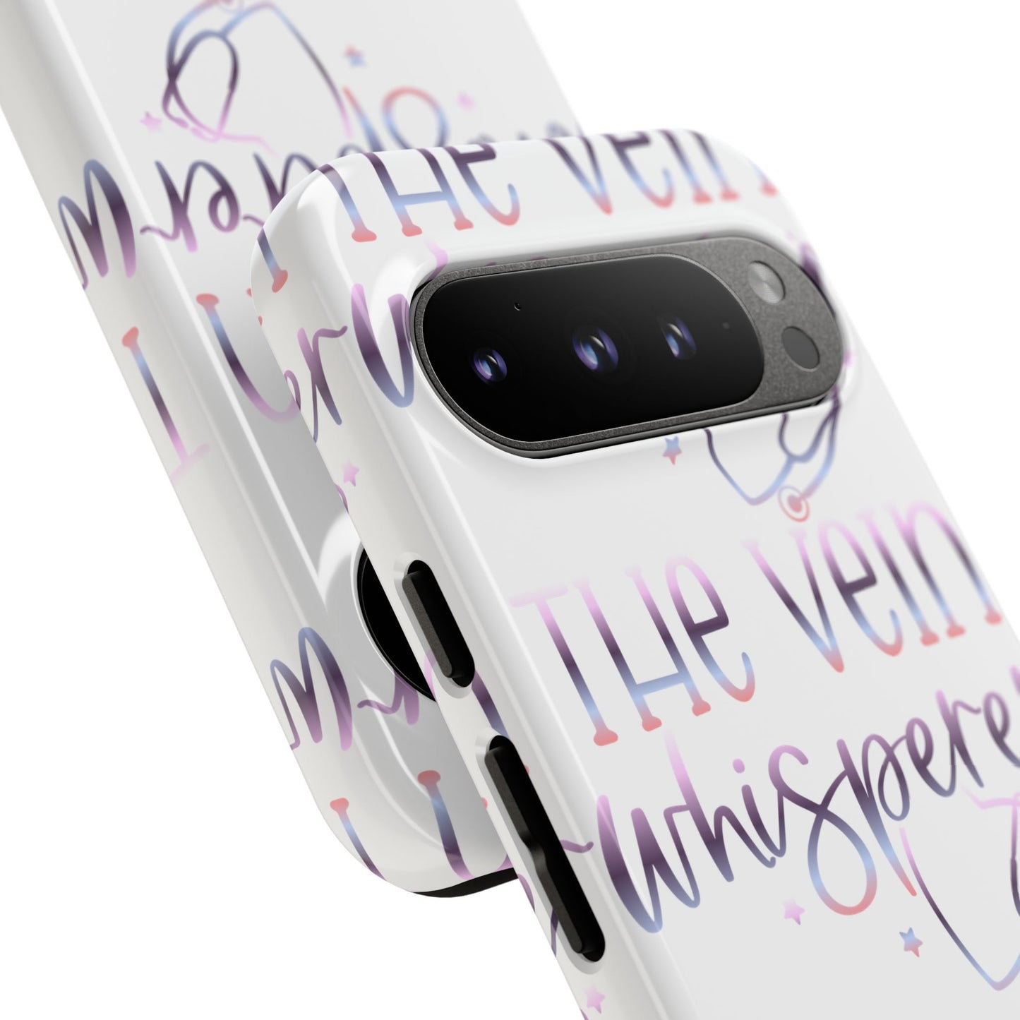 Google Pixel Tough Case - The Vein Whisperer - White