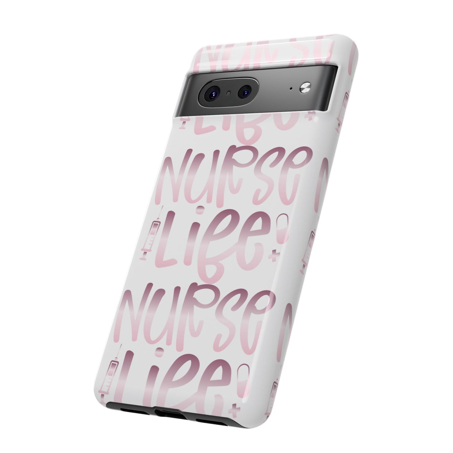 Google Pixel Tough Case - Nurse Life - White