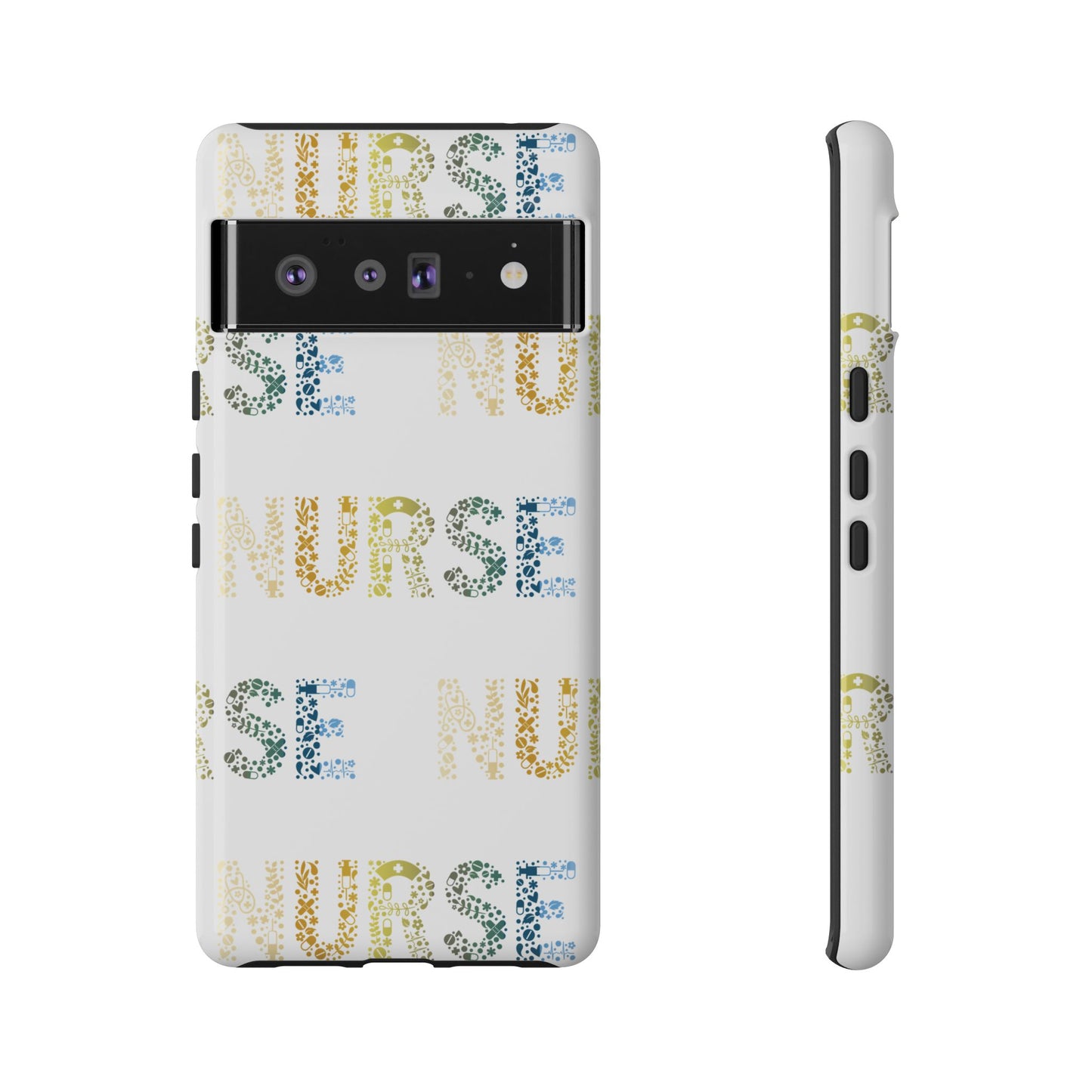 Google Pixel Tough Case - Nurse - White