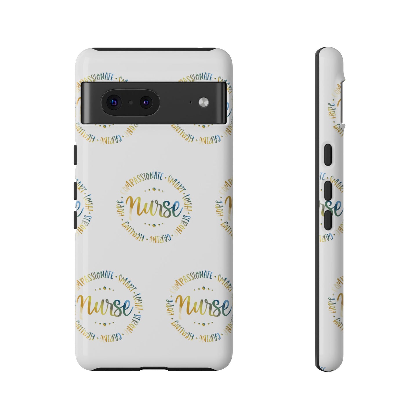 Google Pixel Tough Case - Nurse Circle - White