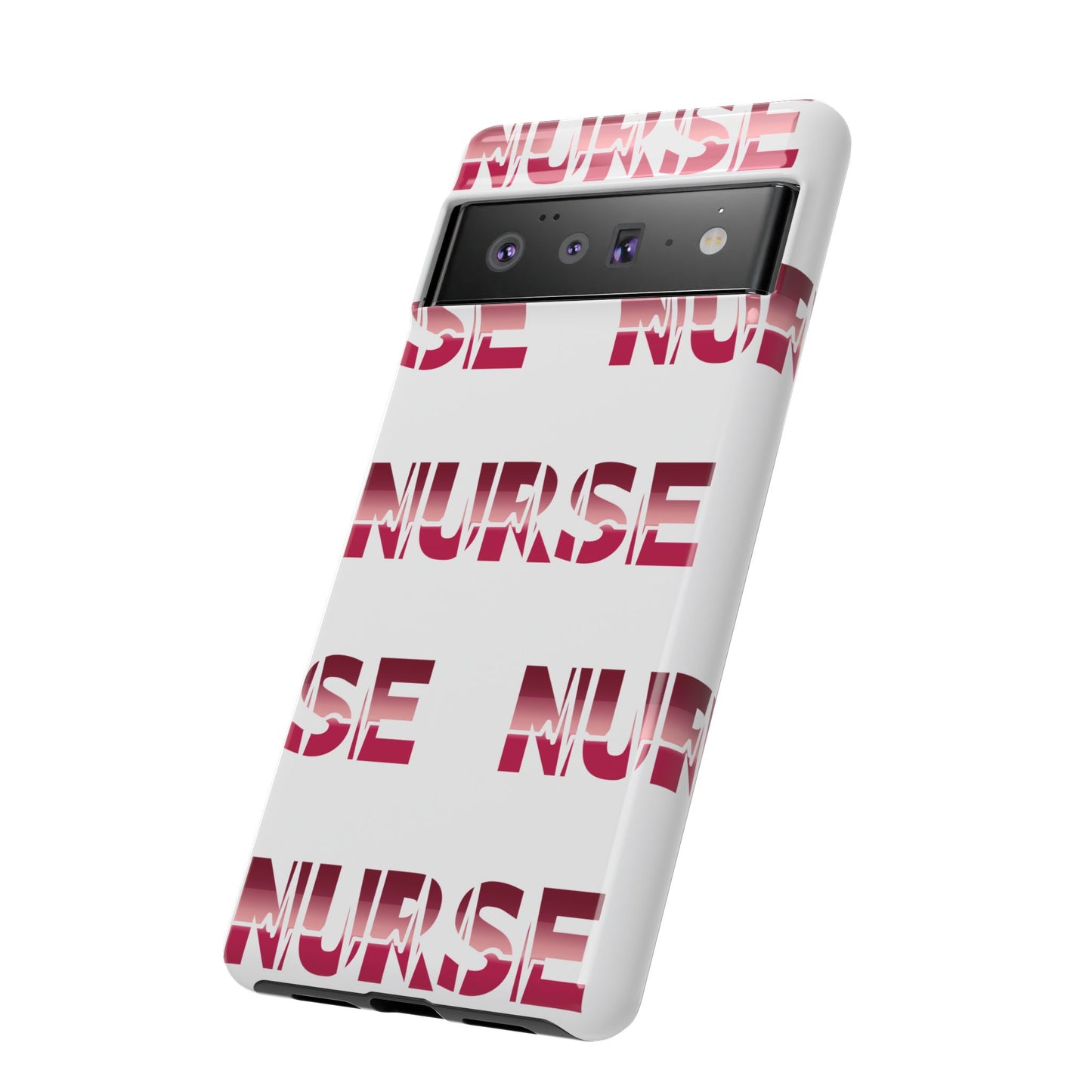 Google Pixel Tough Case - Nurse Pulse - White