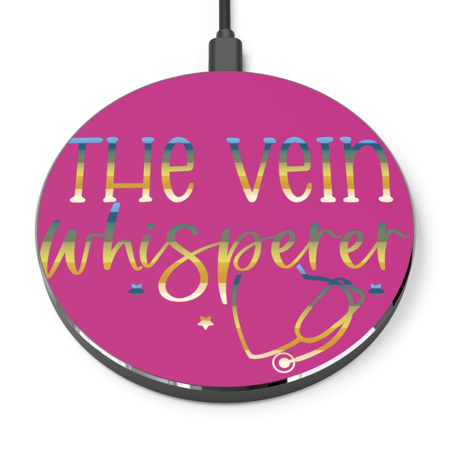 The Vein Whisperer Wireless Charger | Fast Charging Pad for Healthcare Professionals