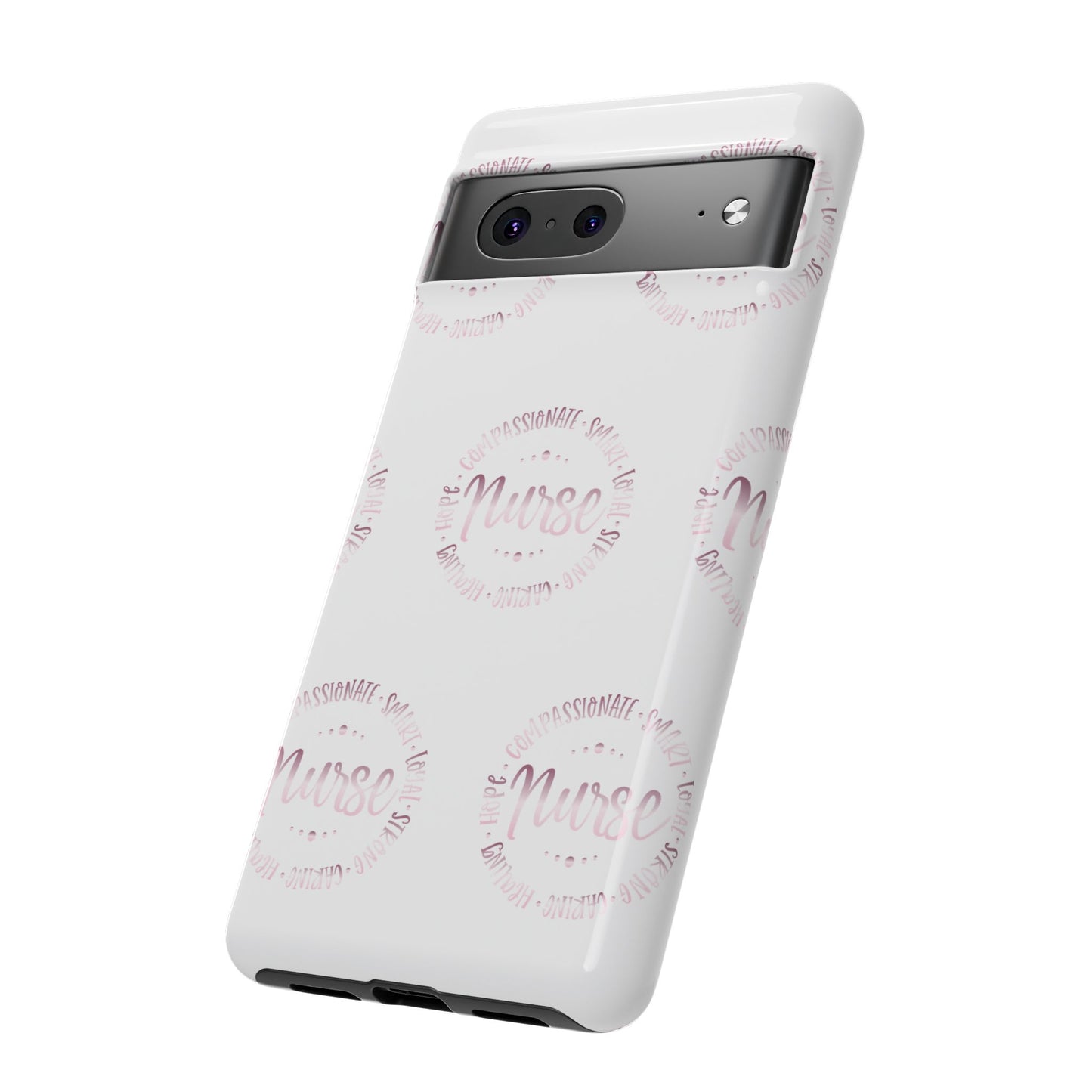 Google Pixel Tough Case - Nurse Circle - White