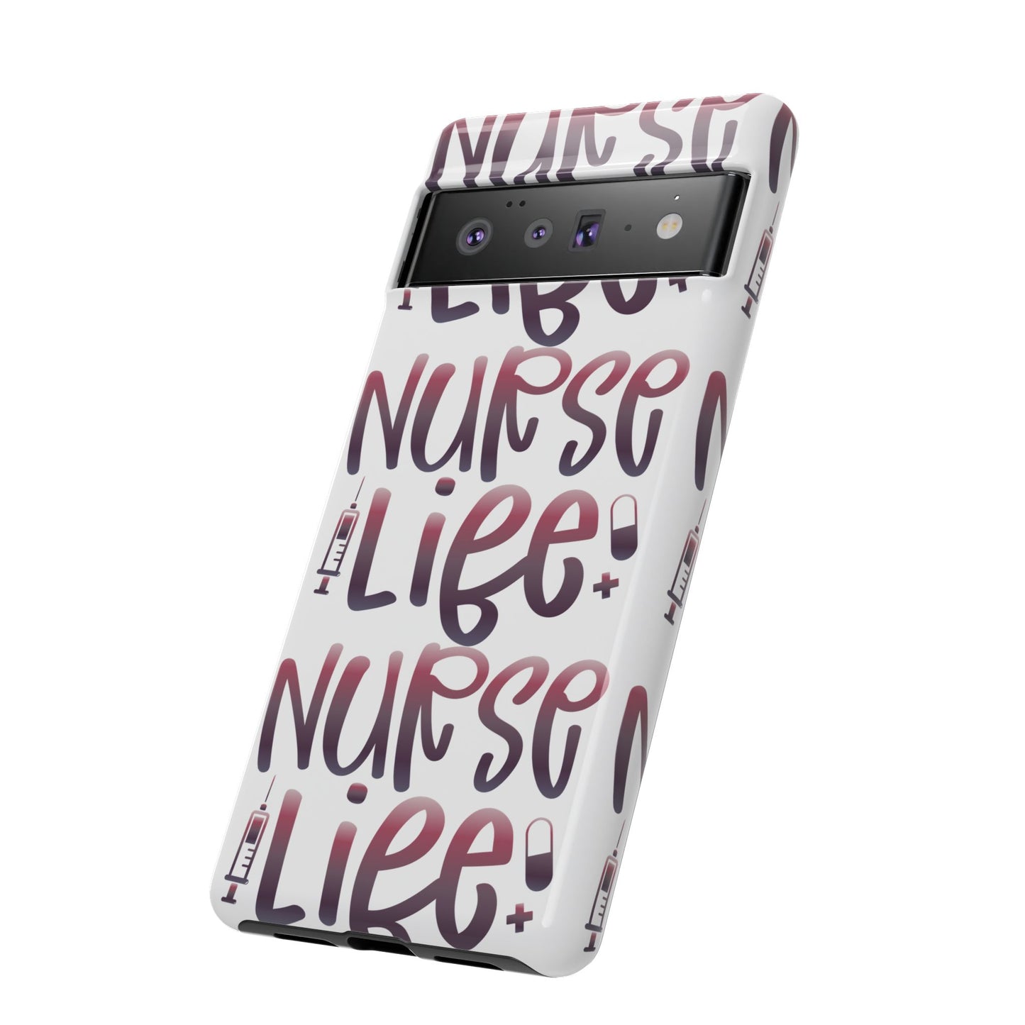 Google Pixel Tough Case - Nurse Life - White