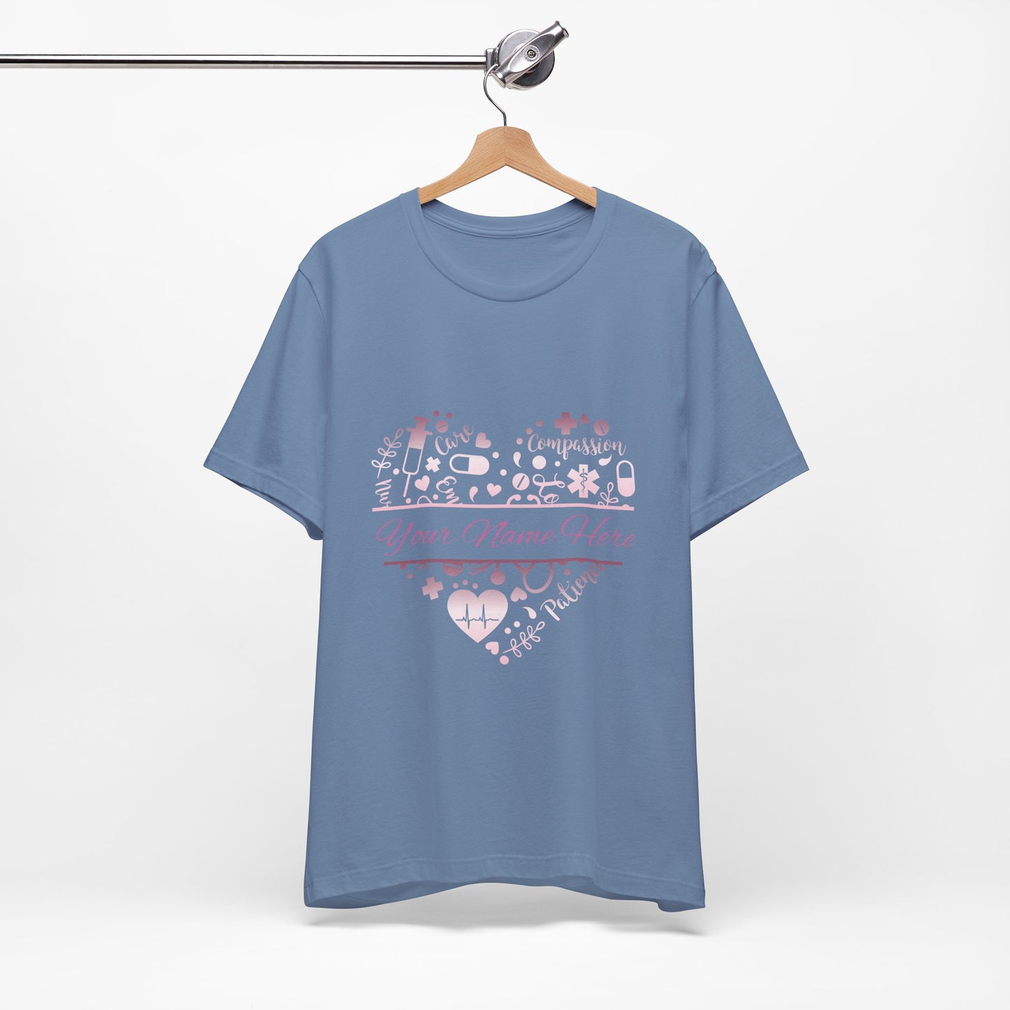 Monogram Heart rose gold