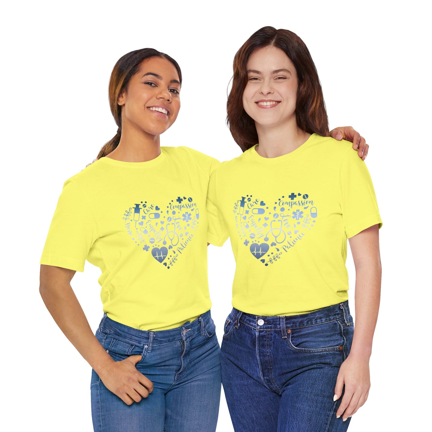 Monogram Heart 1 blue steel