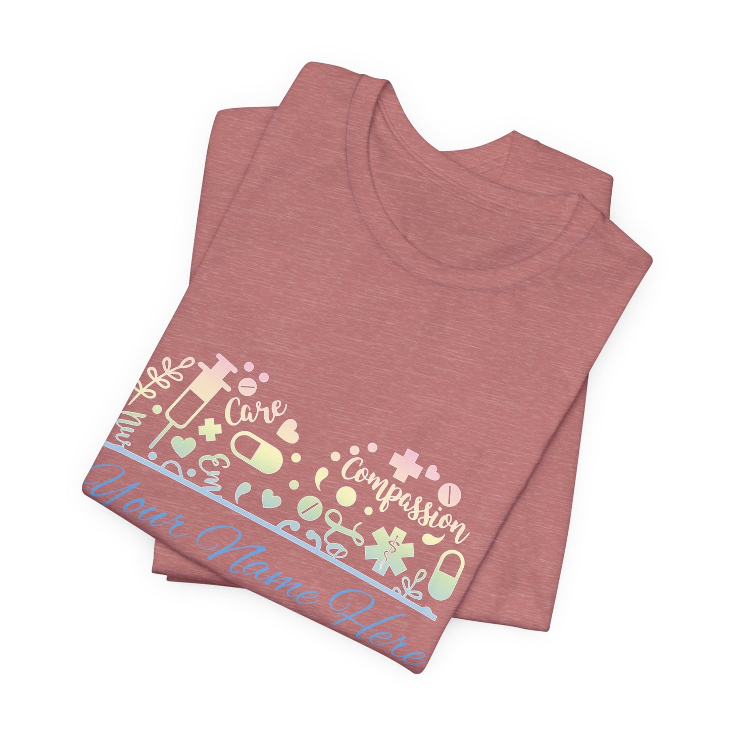Monogram Heart pastel