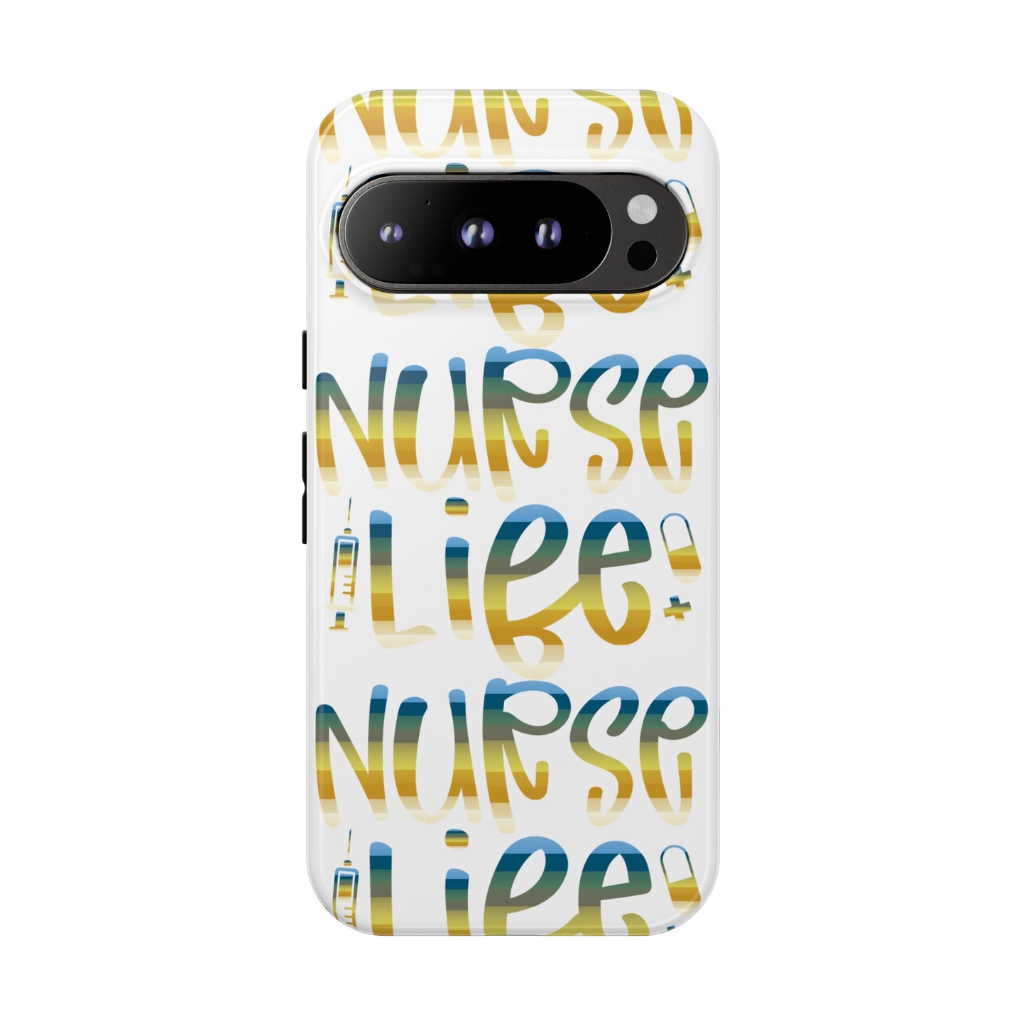 Google Pixel Tough Case - Nurse Life - White