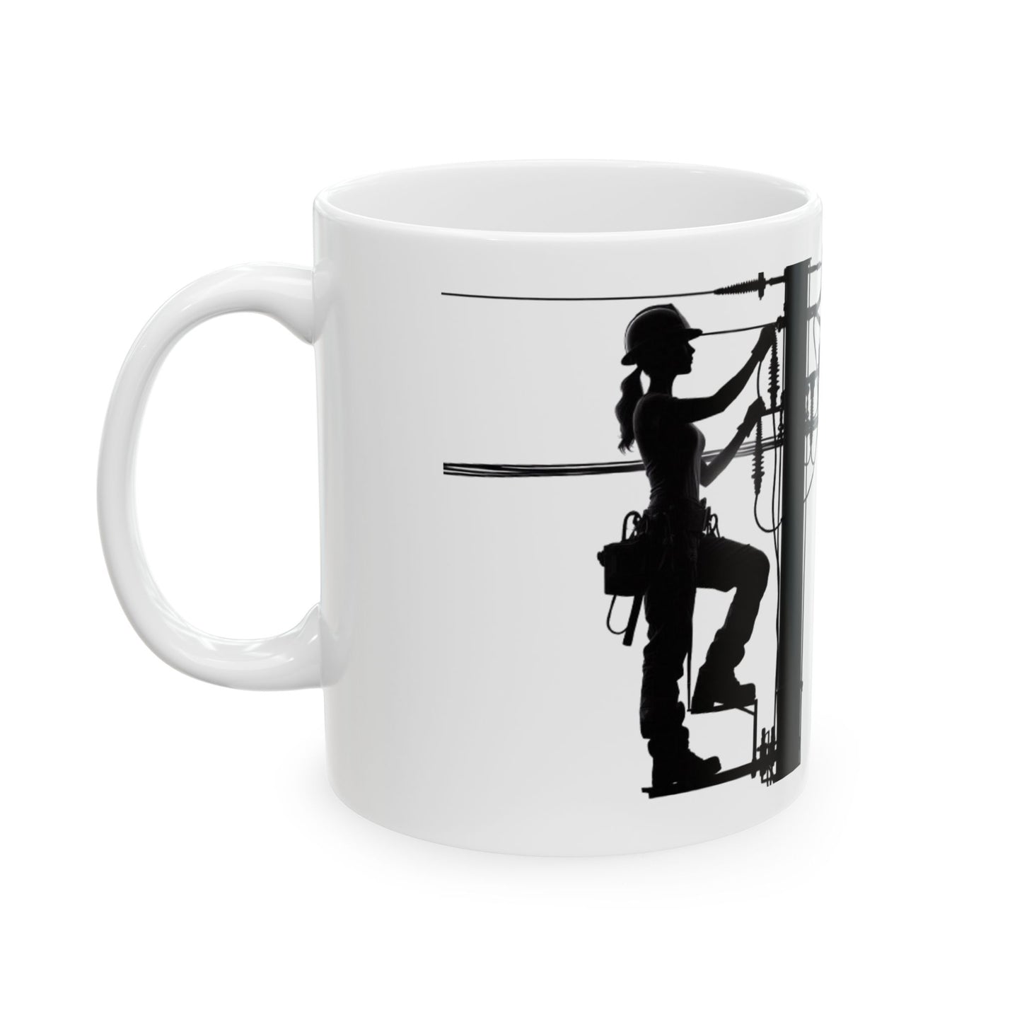 I'm a Power Ranger, What's your super power - female, (11oz, 15oz)