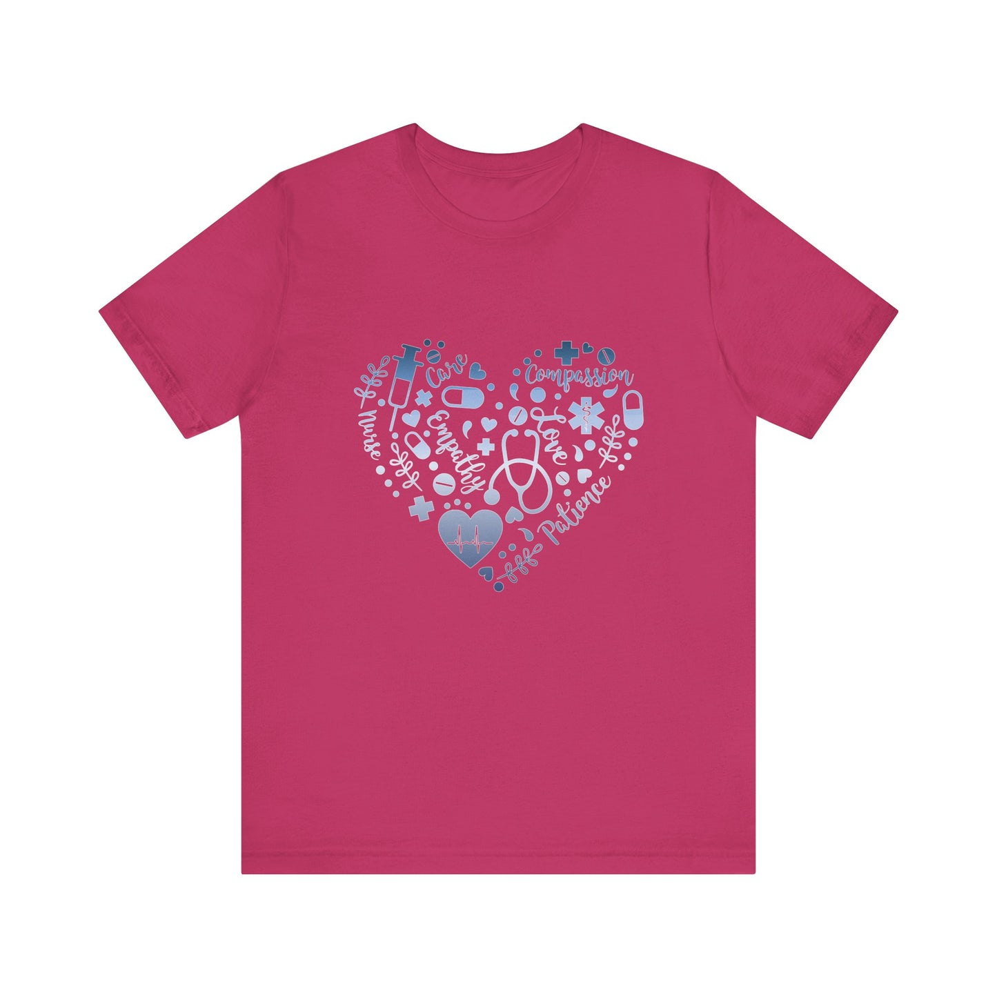 Monogram Heart 1 blue steel