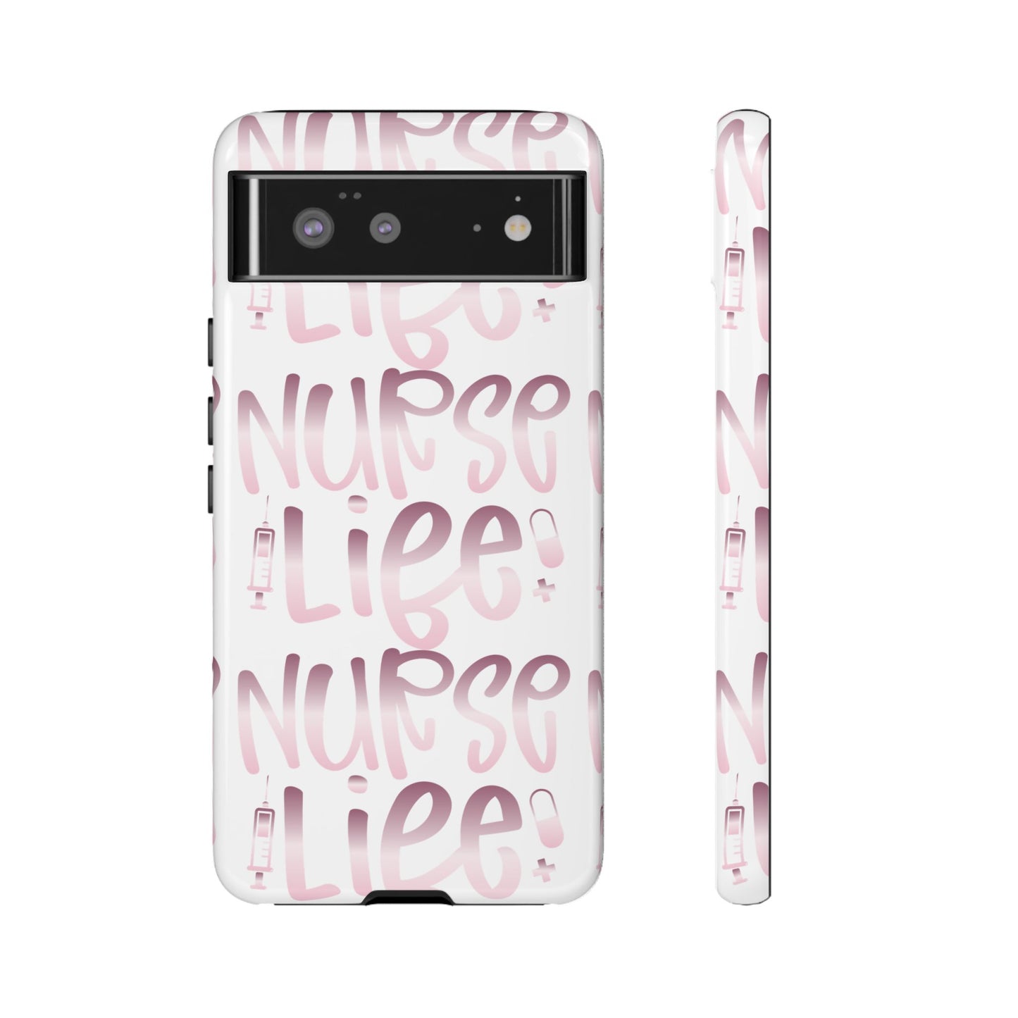 Google Pixel Tough Case - Nurse Life - White