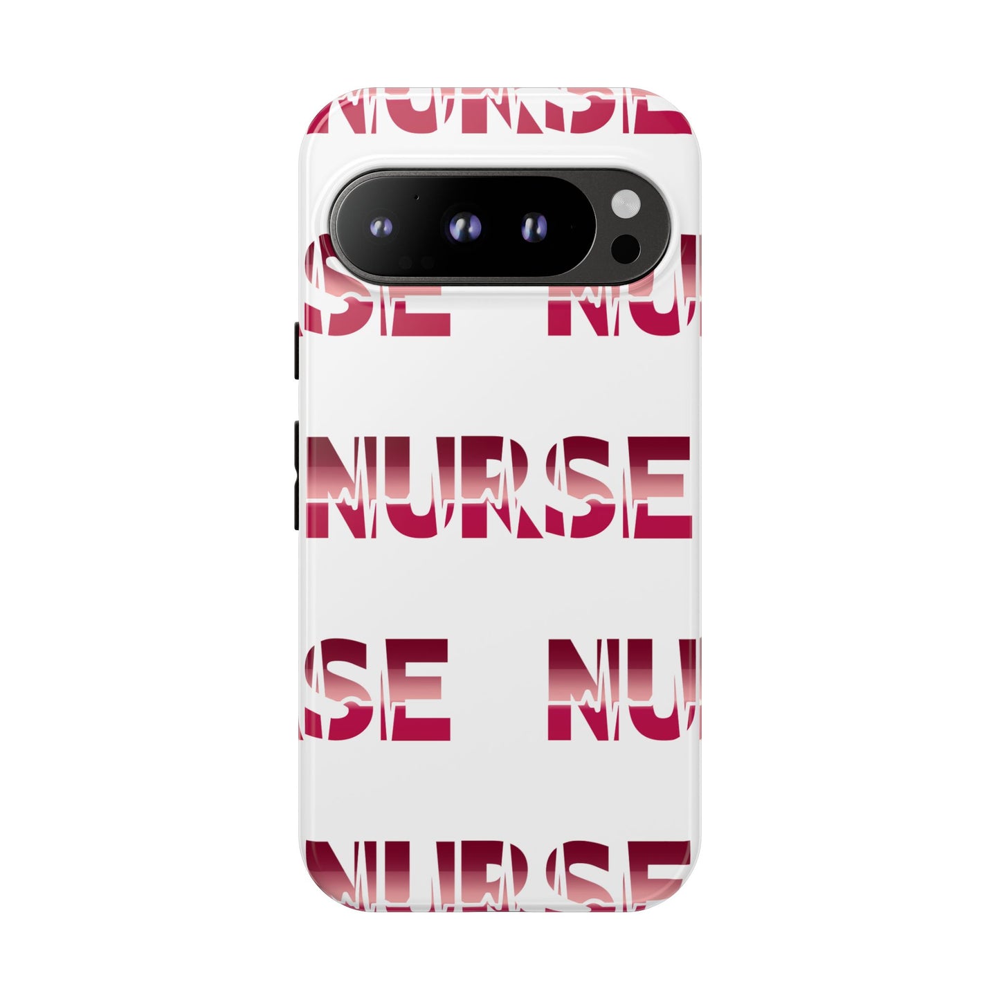 Google Pixel Tough Case - Nurse Pulse - White
