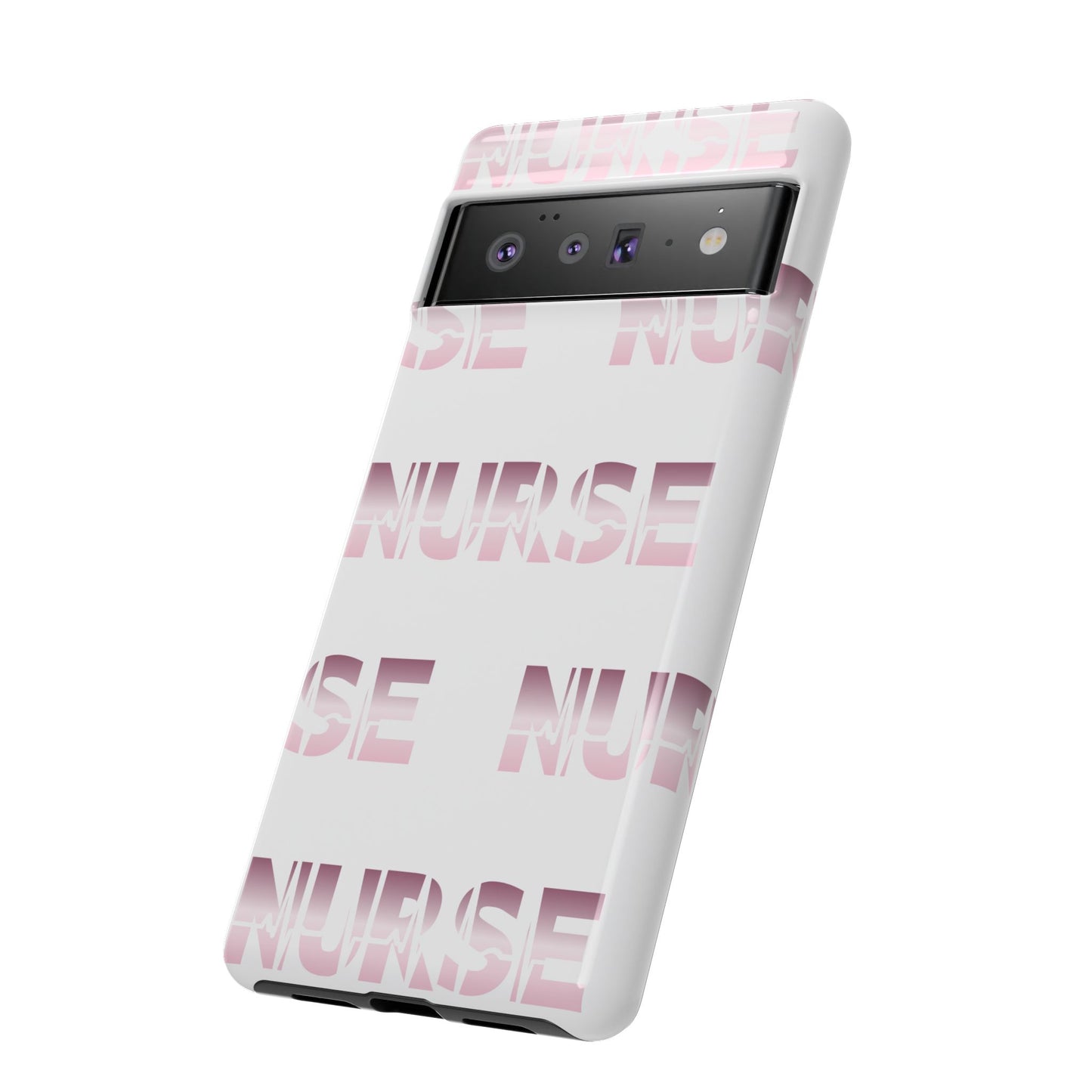 Google Pixel Tough Case - Nurse Pulse - White