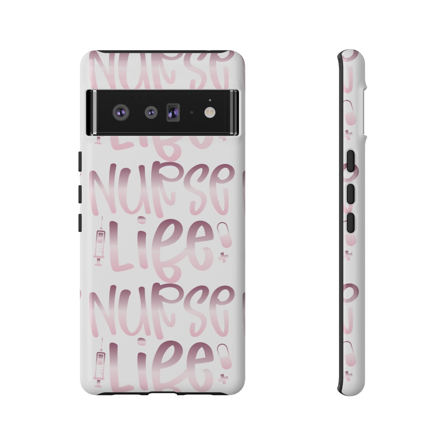 Google Pixel Tough Case - Nurse Life - White