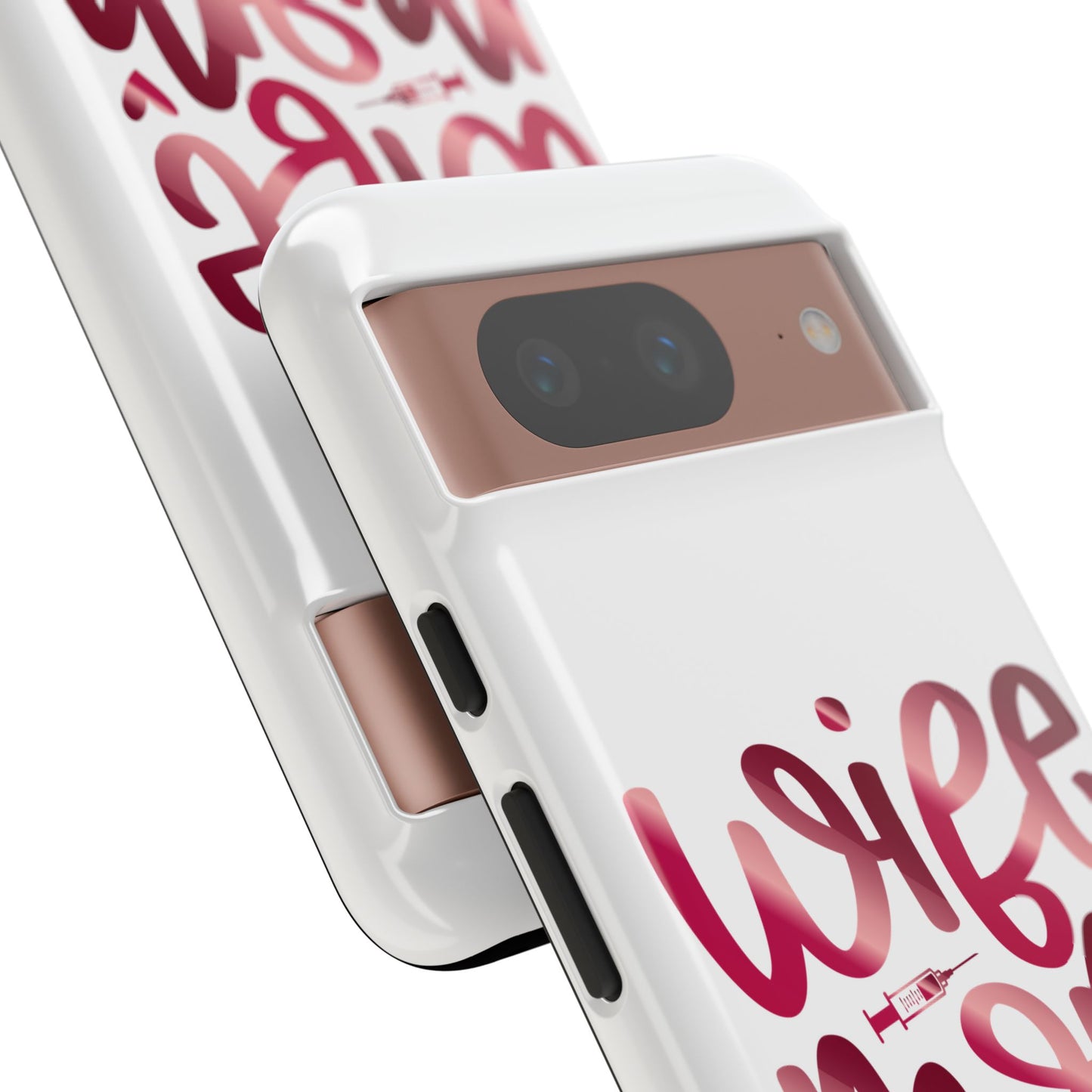 Google Pixel Tough Case - Wife Mom Nurse - White