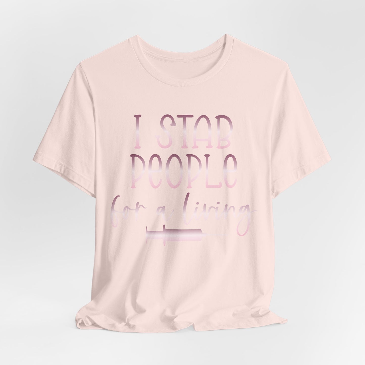 I Stab People For a Living rose gold