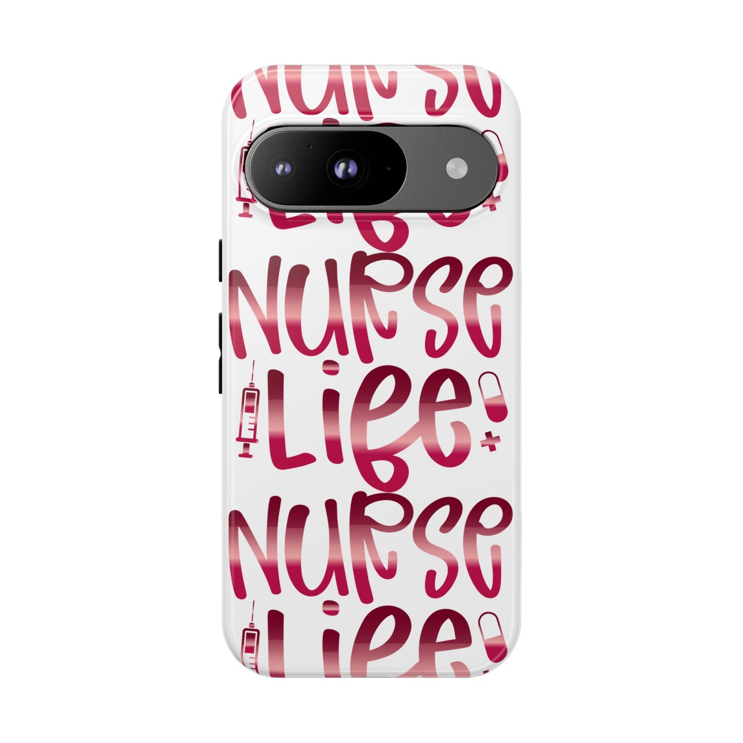 Google Pixel Tough Case - Nurse Life - White
