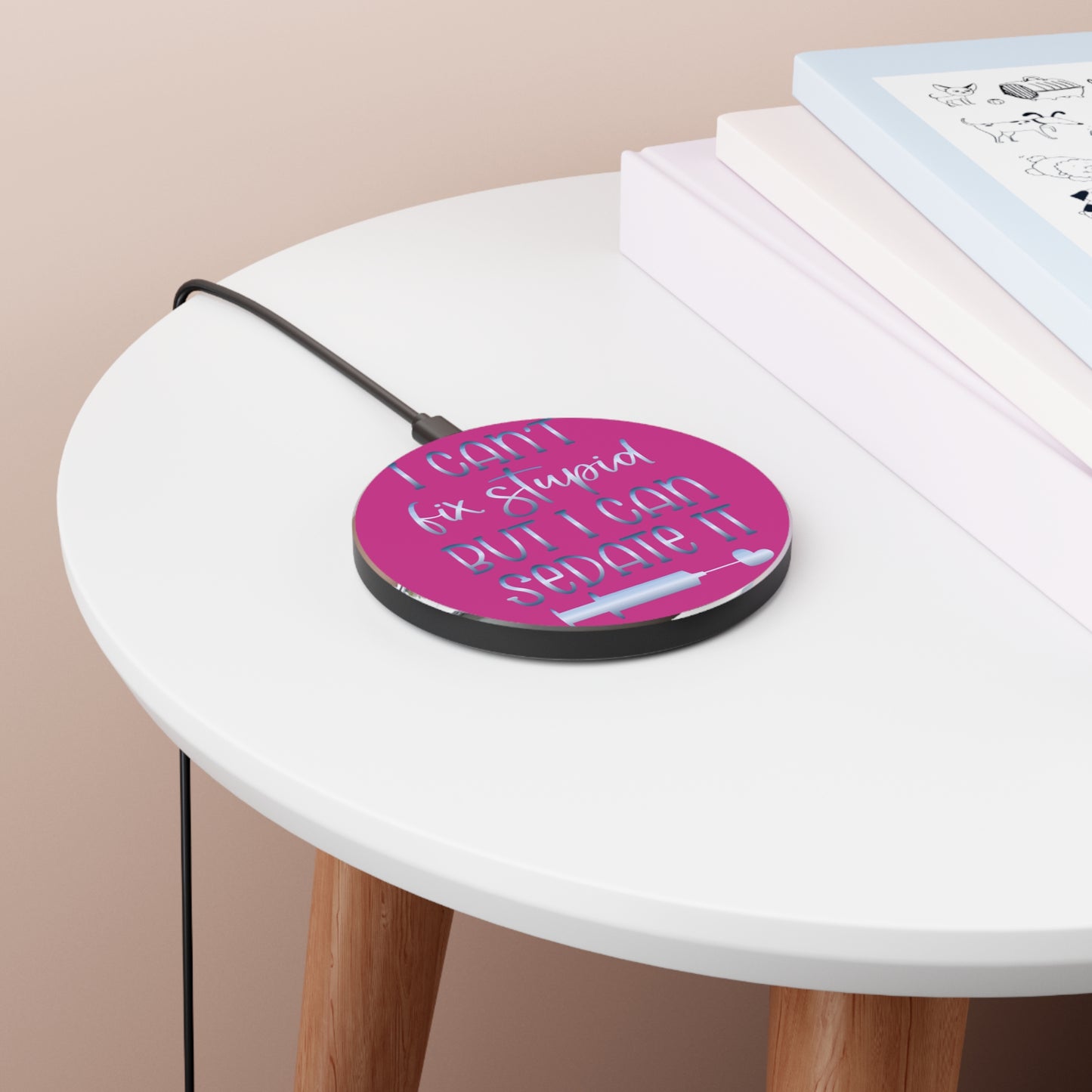 Can't Fix Stupid Wireless Charger | Fast Charging Pad for Healthcare Professionals