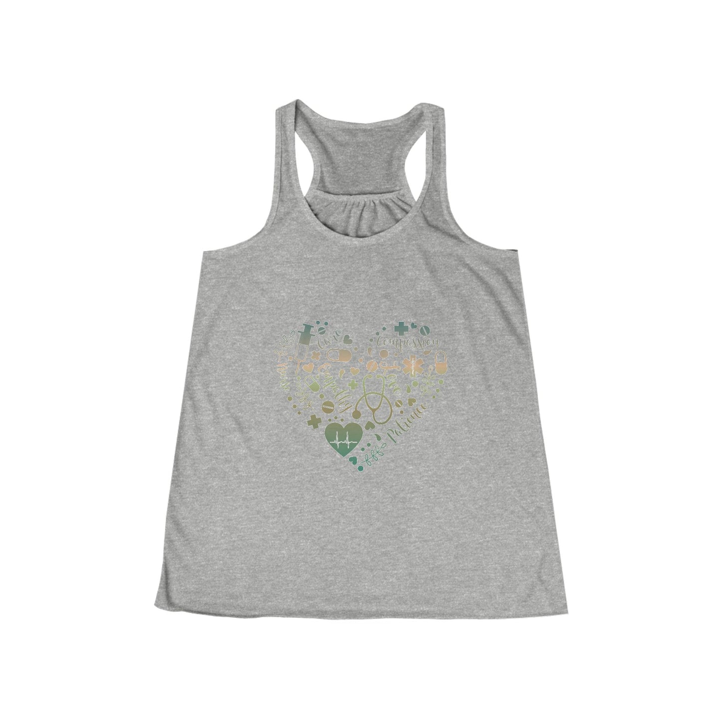 Monogram Heart 1 copper patina