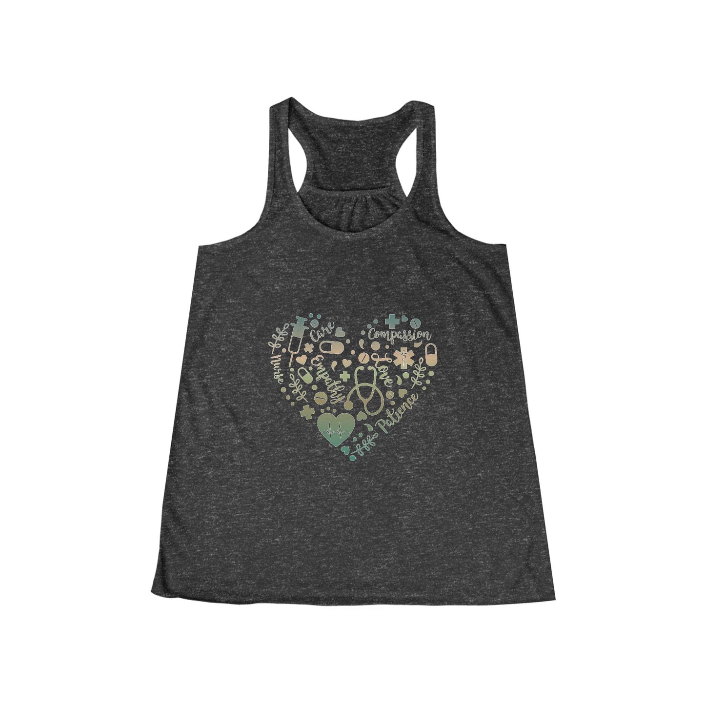 Monogram Heart 1 copper patina