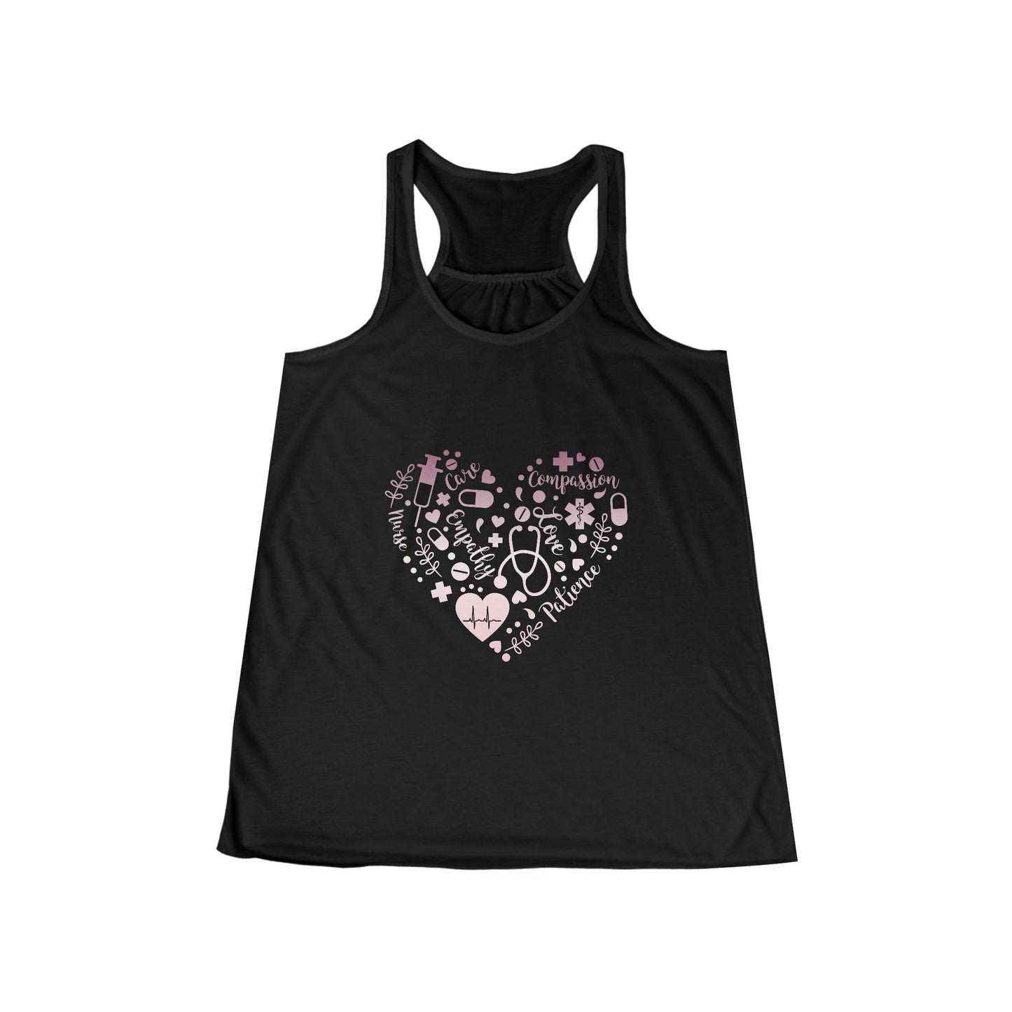 Monogram Heart 1 rose gold