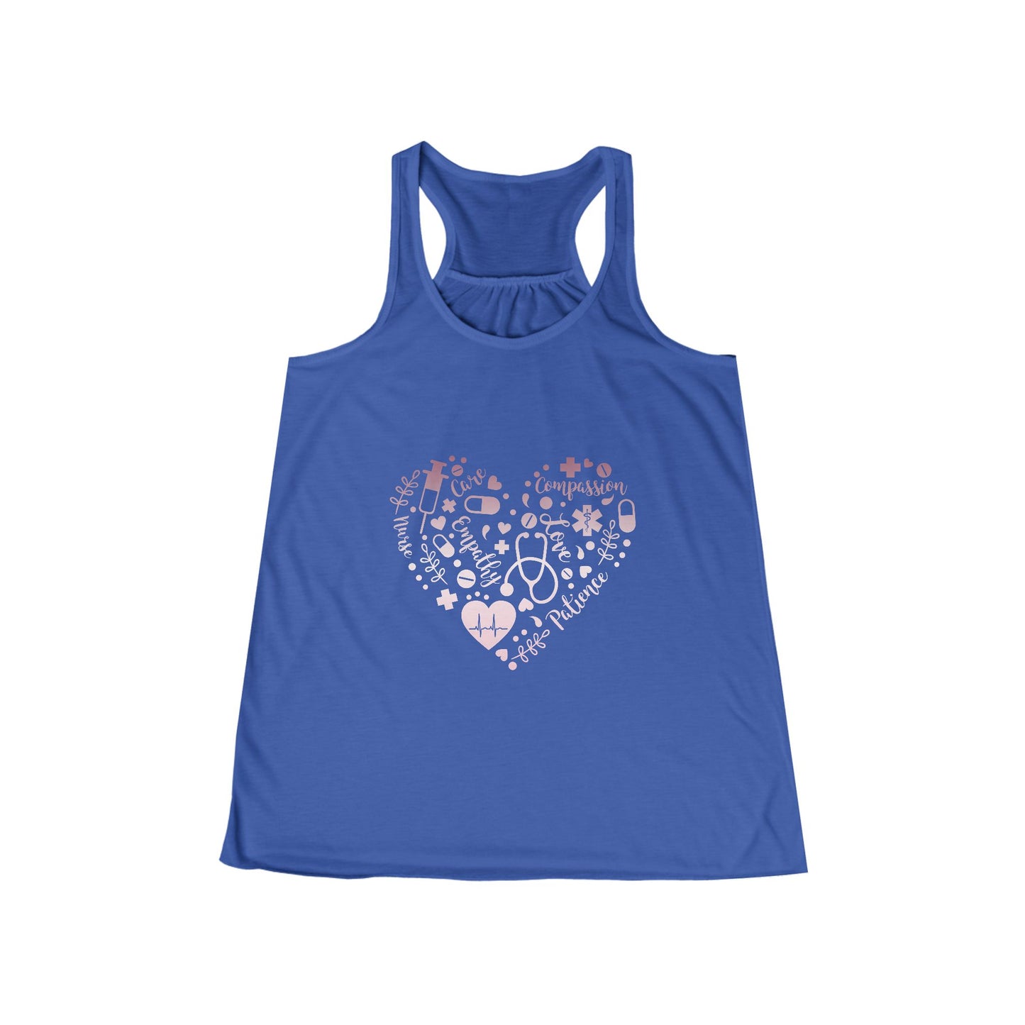 Monogram Heart 1 rose gold