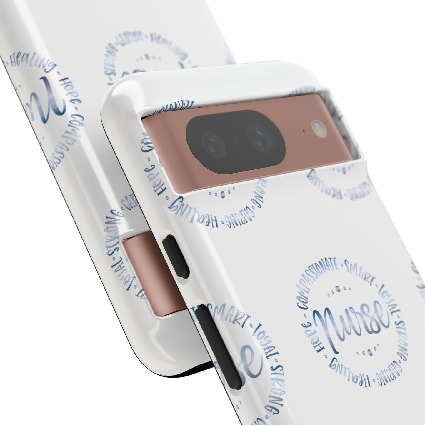 Google Pixel Tough Case - Nurse Circle - White