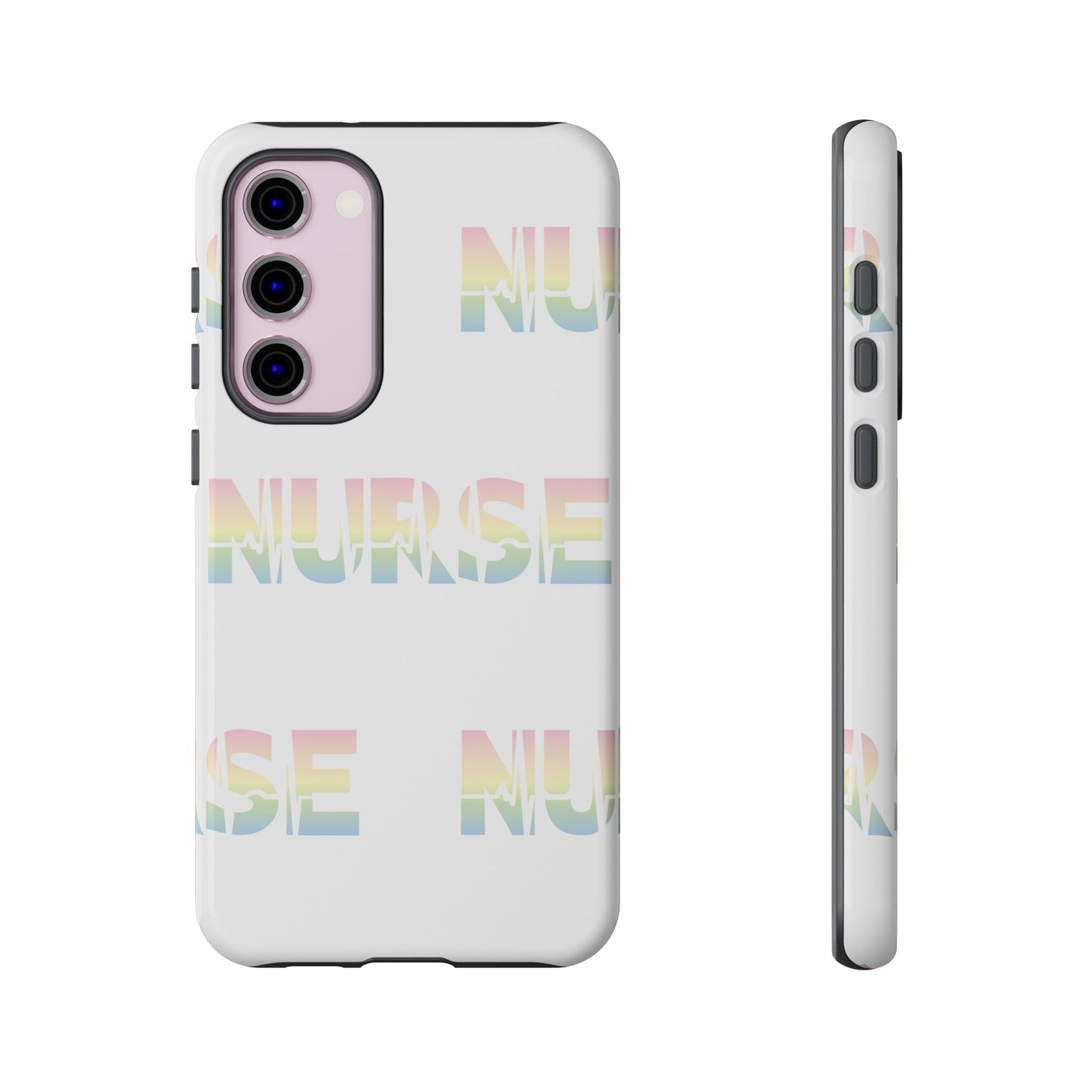 Samsung Tough Case - Nurse Pulse - White