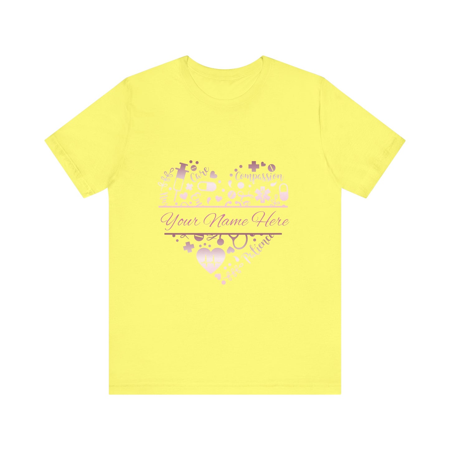 Monogram Heart rose gold