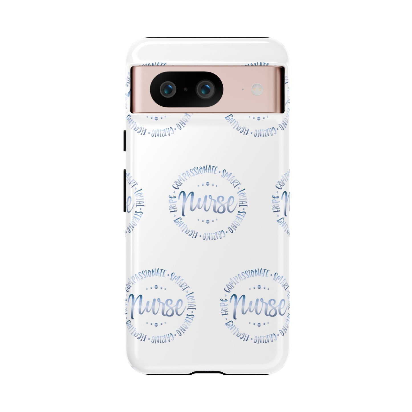 Google Pixel Tough Case - Nurse Circle - White
