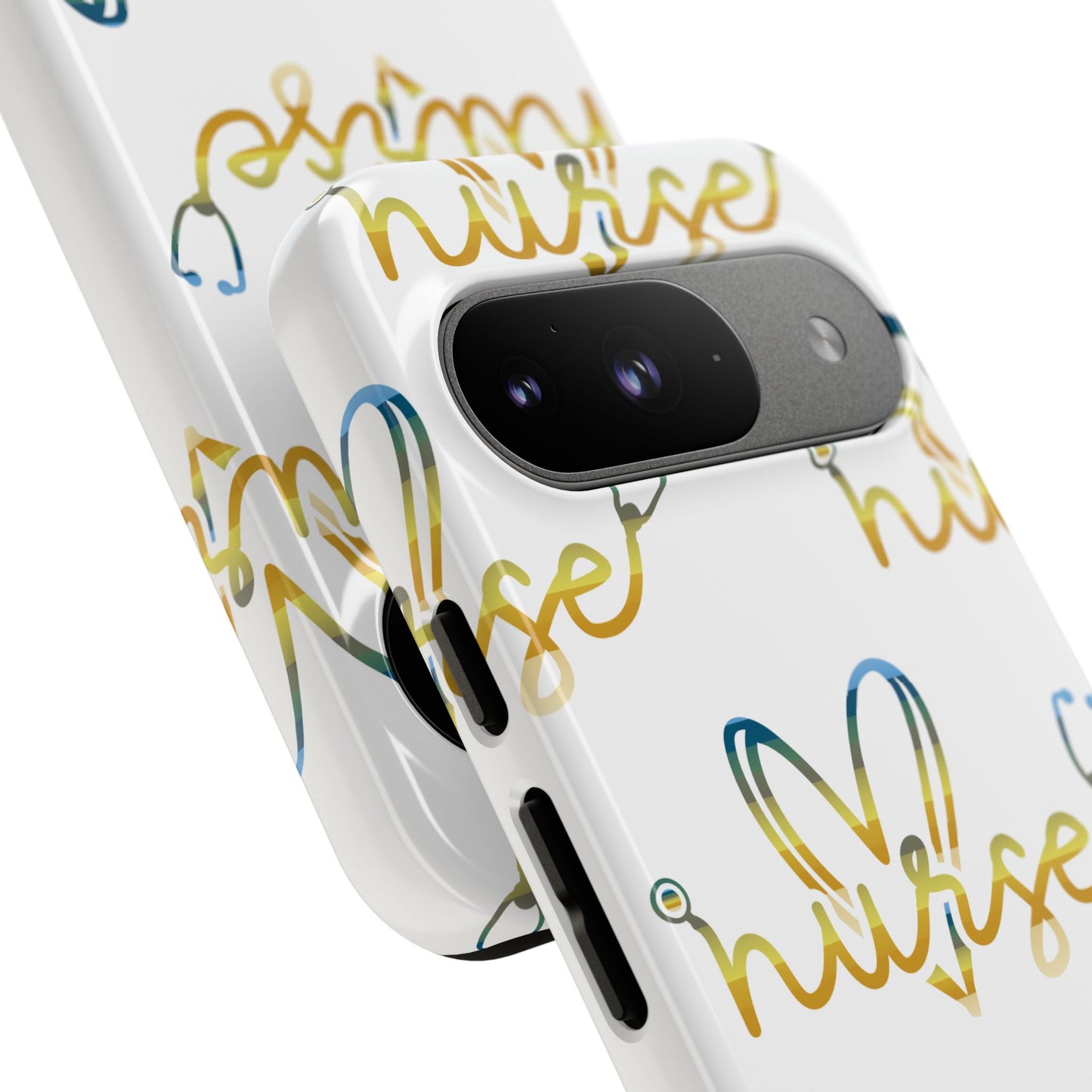Google Pixel Tough Case - Nurse Stethoscope - White