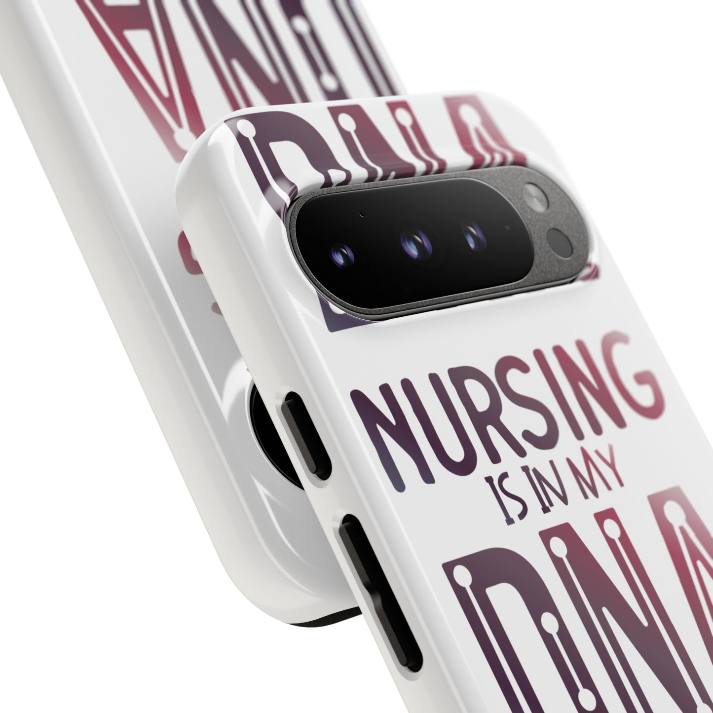 Google Pixel Tough Case - Nursing is in my DNA - White