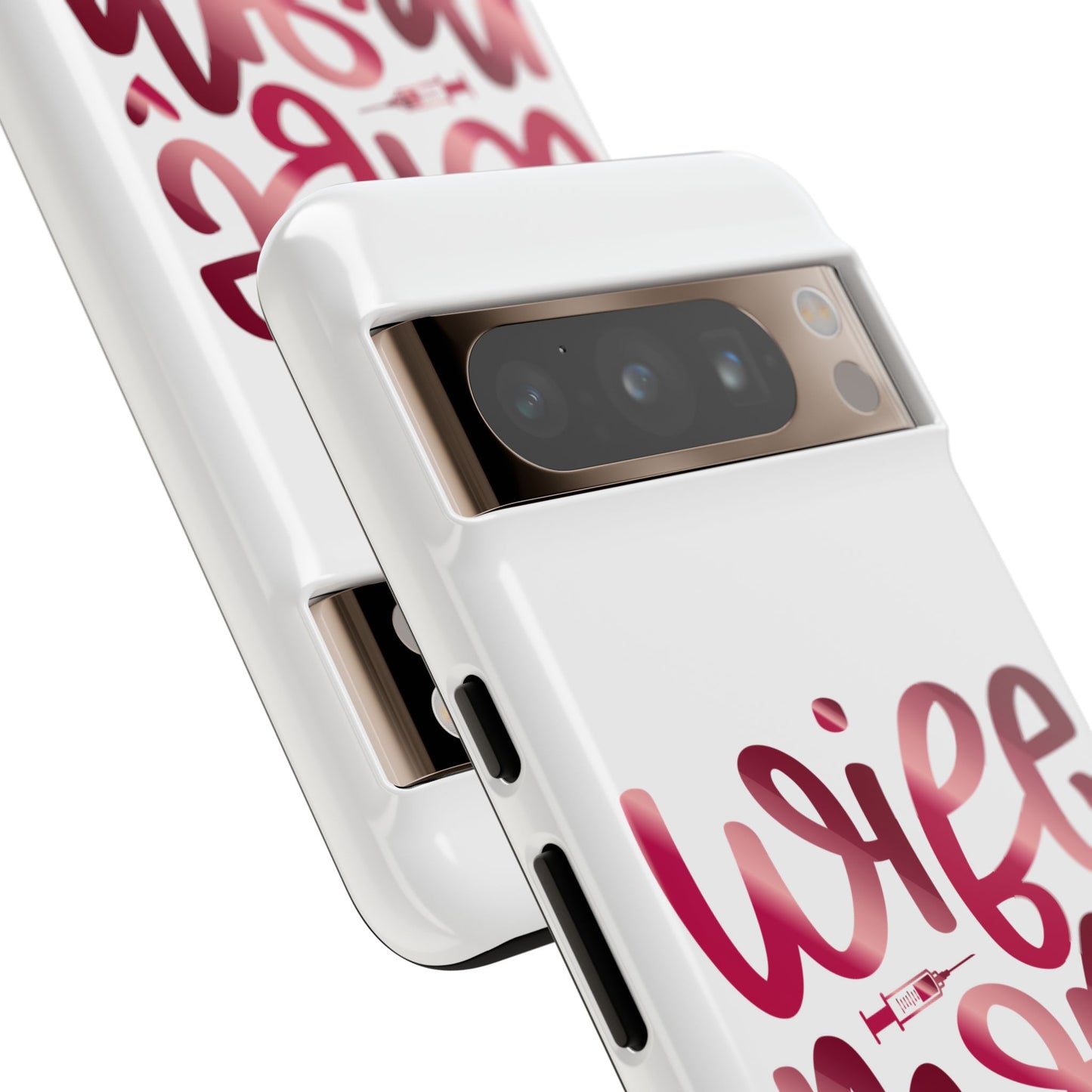 Google Pixel Tough Case - Wife Mom Nurse - White