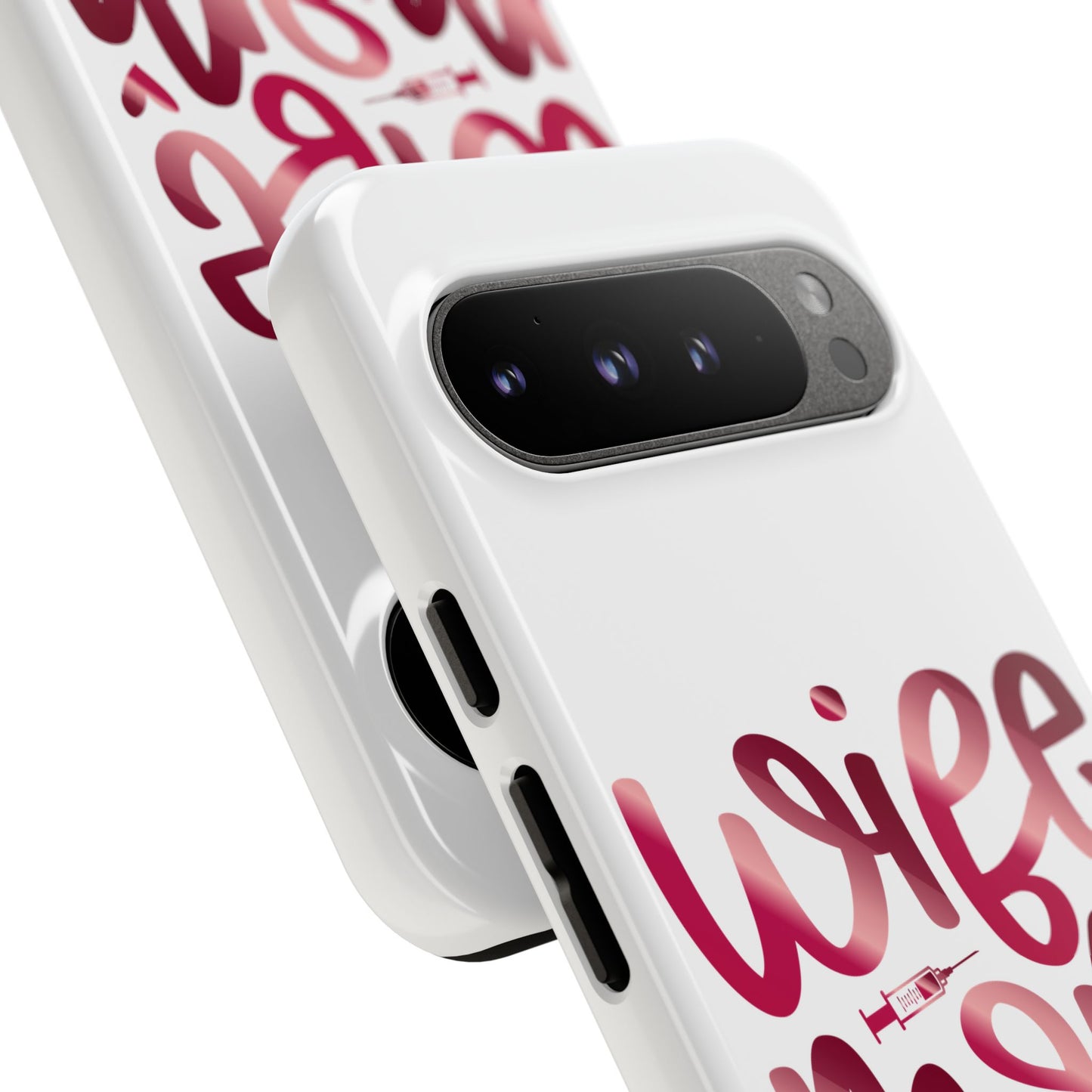 Google Pixel Tough Case - Wife Mom Nurse - White