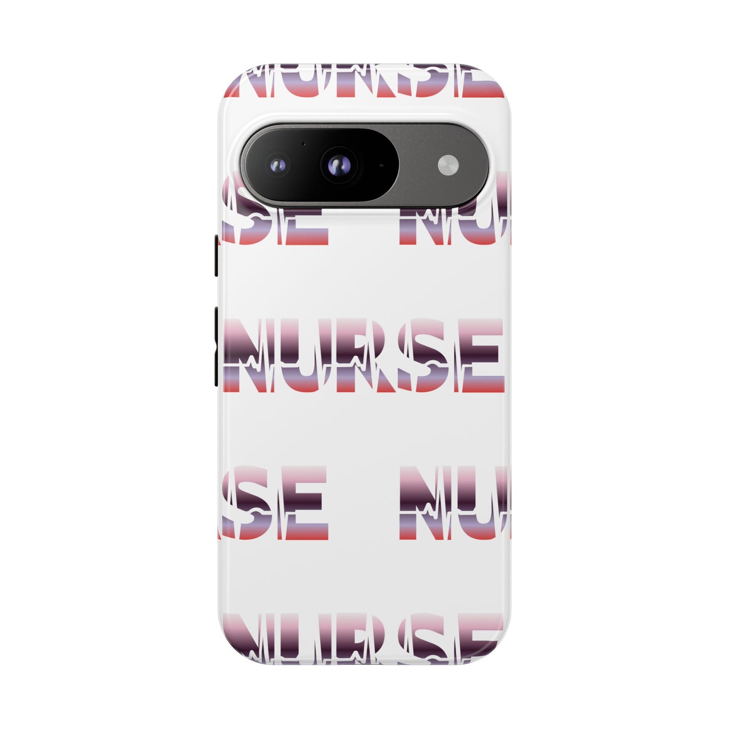 Google Pixel Tough Case - Nurse Pulse - White