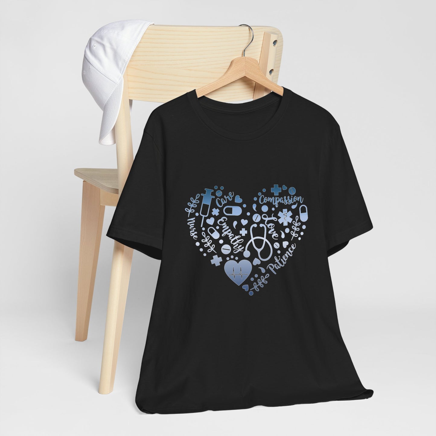 Monogram Heart 1 blue steel
