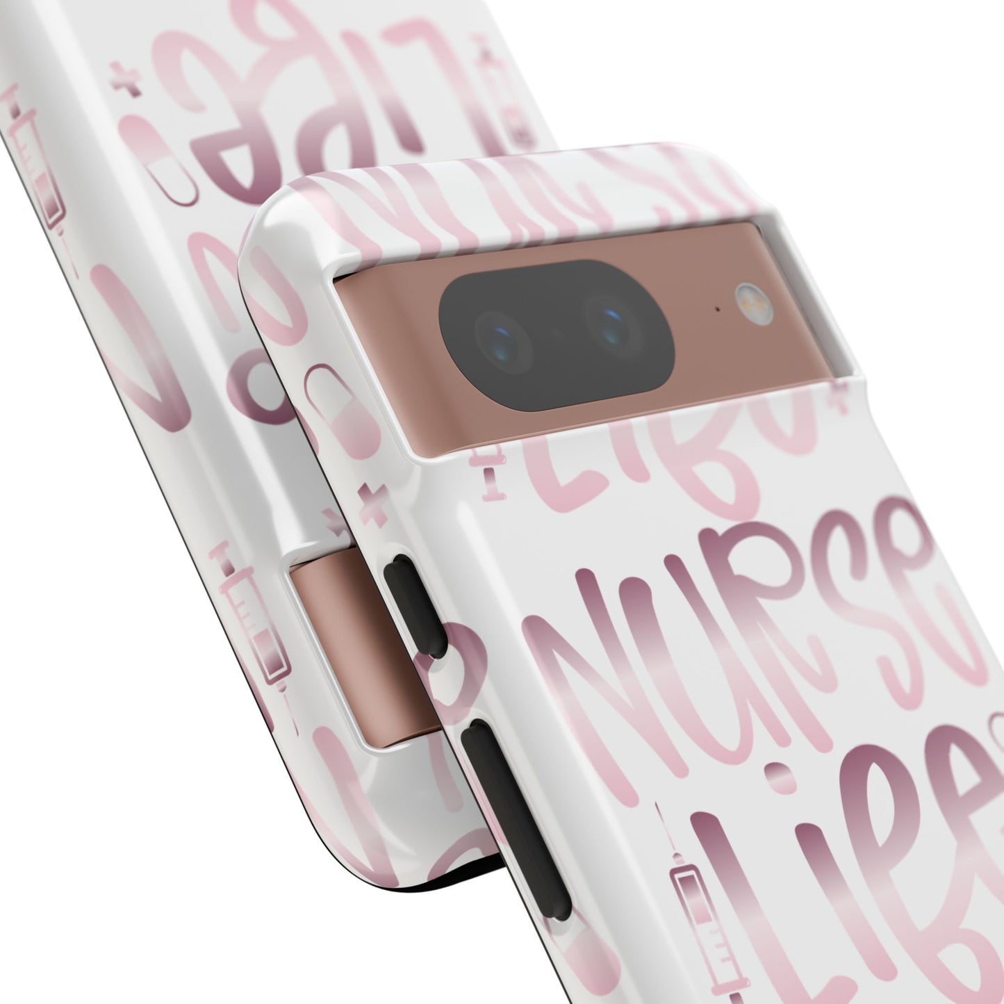 Google Pixel Tough Case - Nurse Life - White
