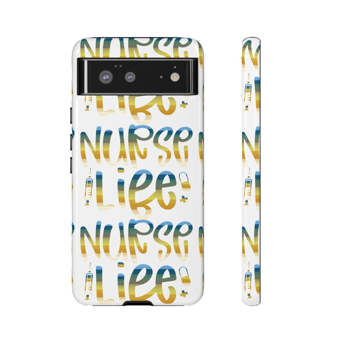 Google Pixel Tough Case - Nurse Life - White