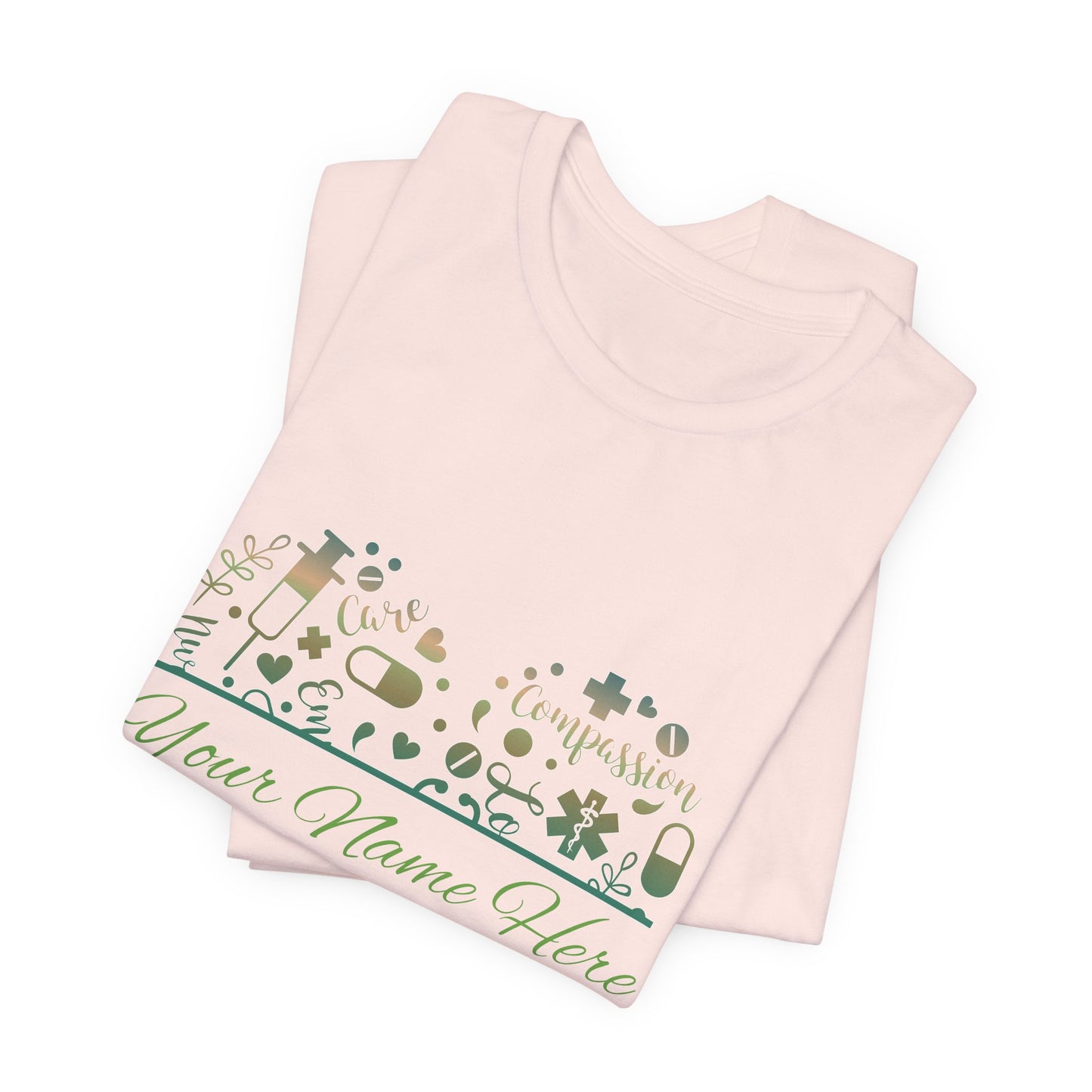Monogram Heart copper patina